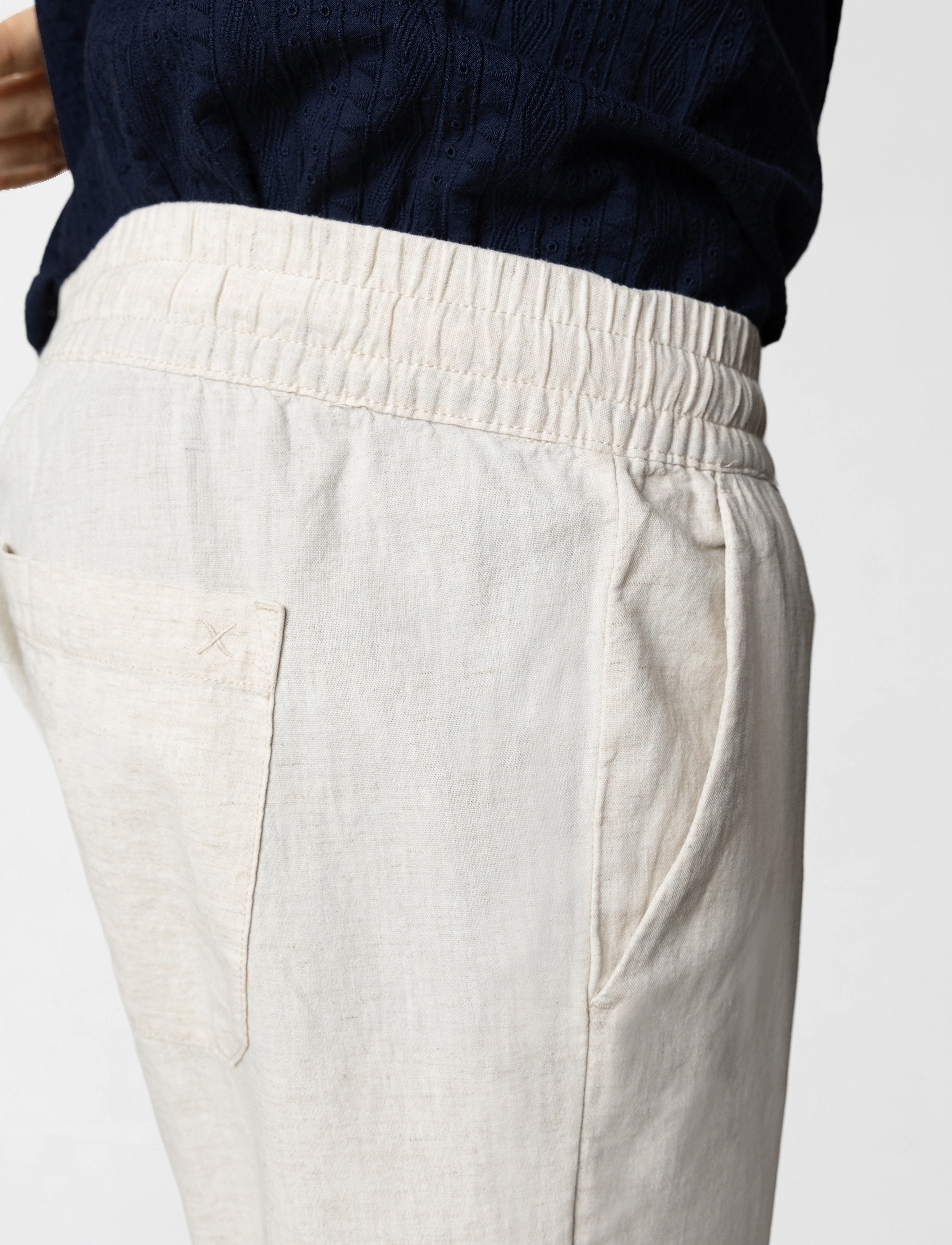 Clean Cut Copenhagen - Barcelona Luca pants - pellavahousut - light beige - 3