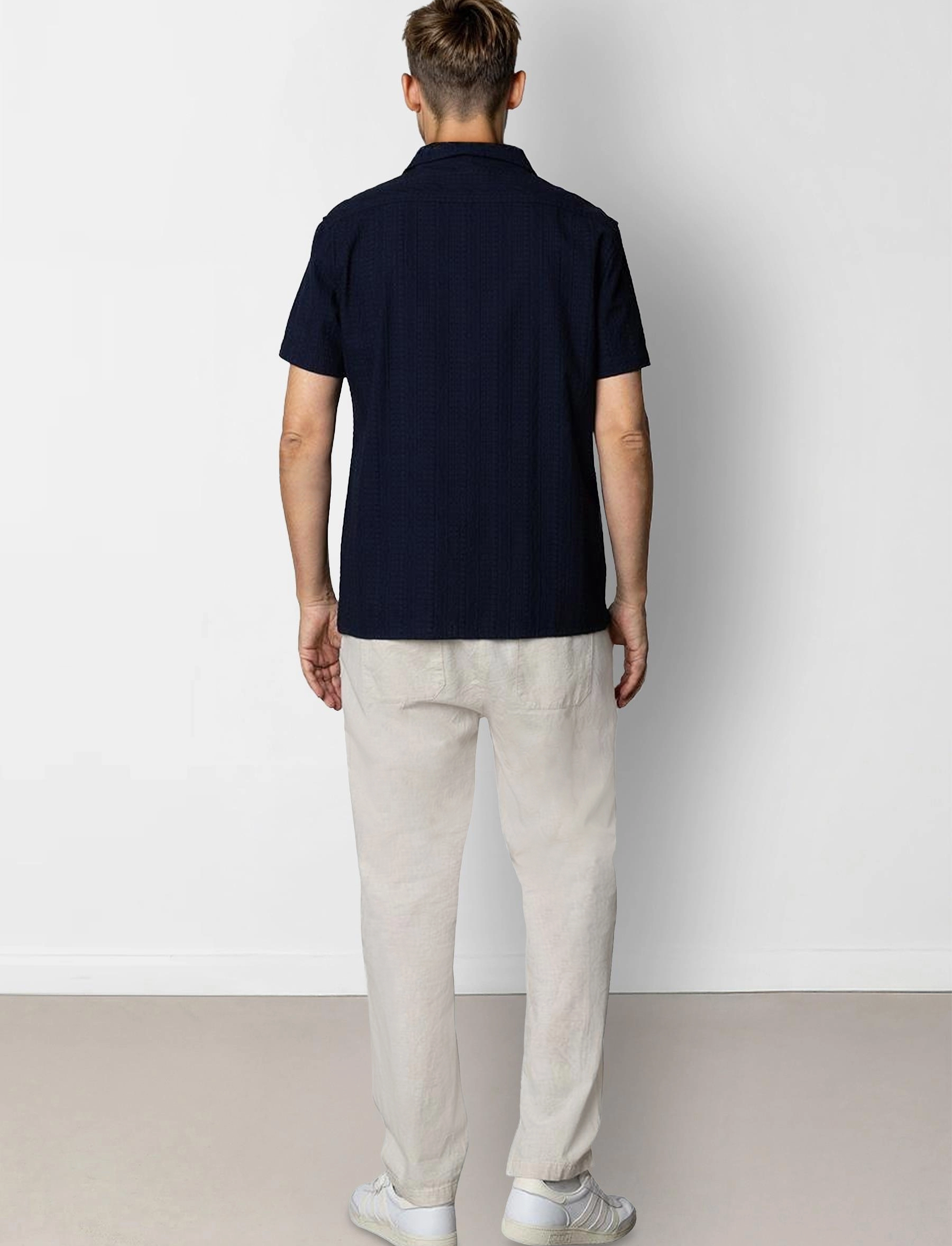 Clean Cut Copenhagen - Barcelona Luca pants - pellavahousut - light beige - 5
