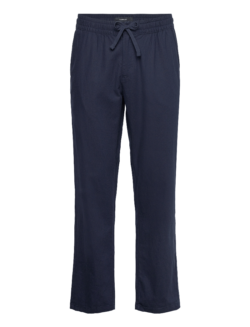 Clean Cut Copenhagen - Barcelona Luca pants - leinenhosen - navy - 1