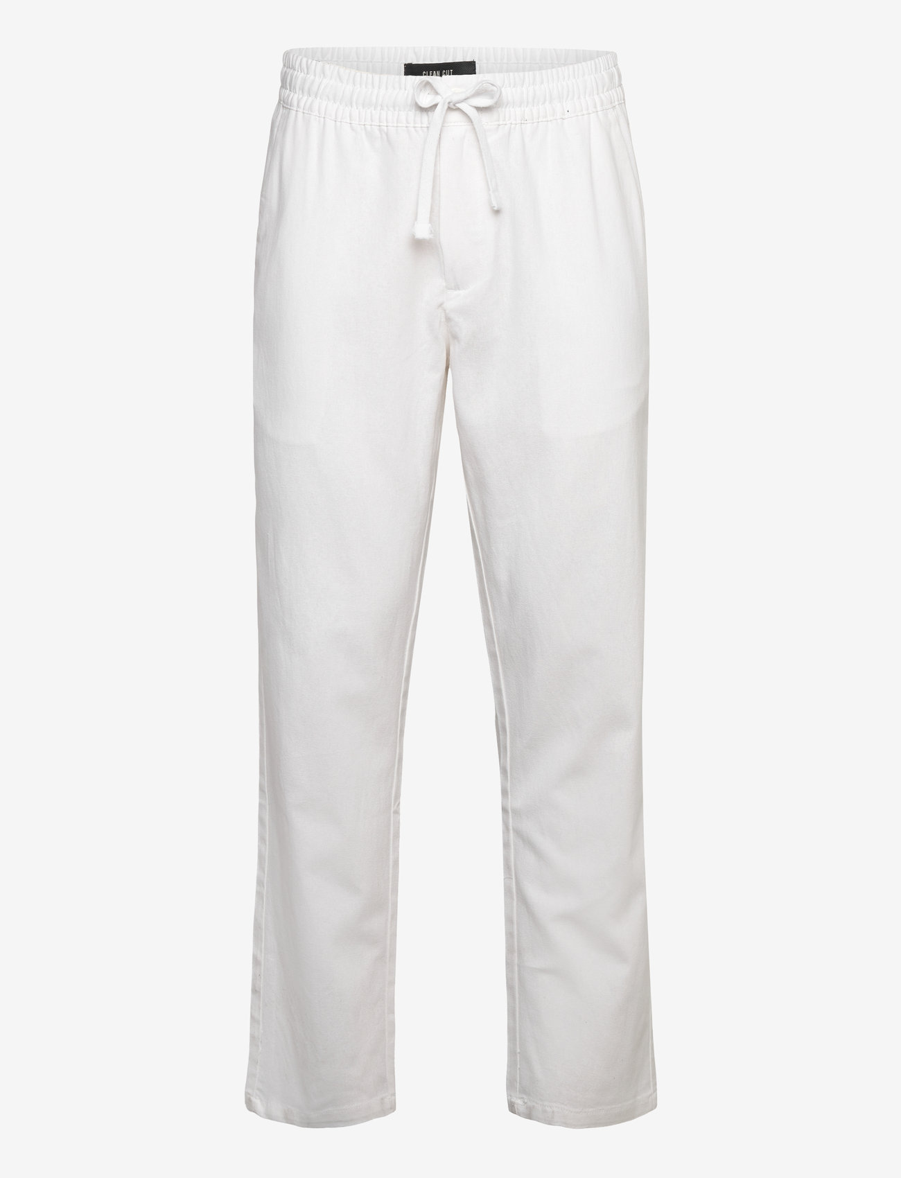 Clean Cut Copenhagen - Barcelona Luca pants - hørbukser - white - 1