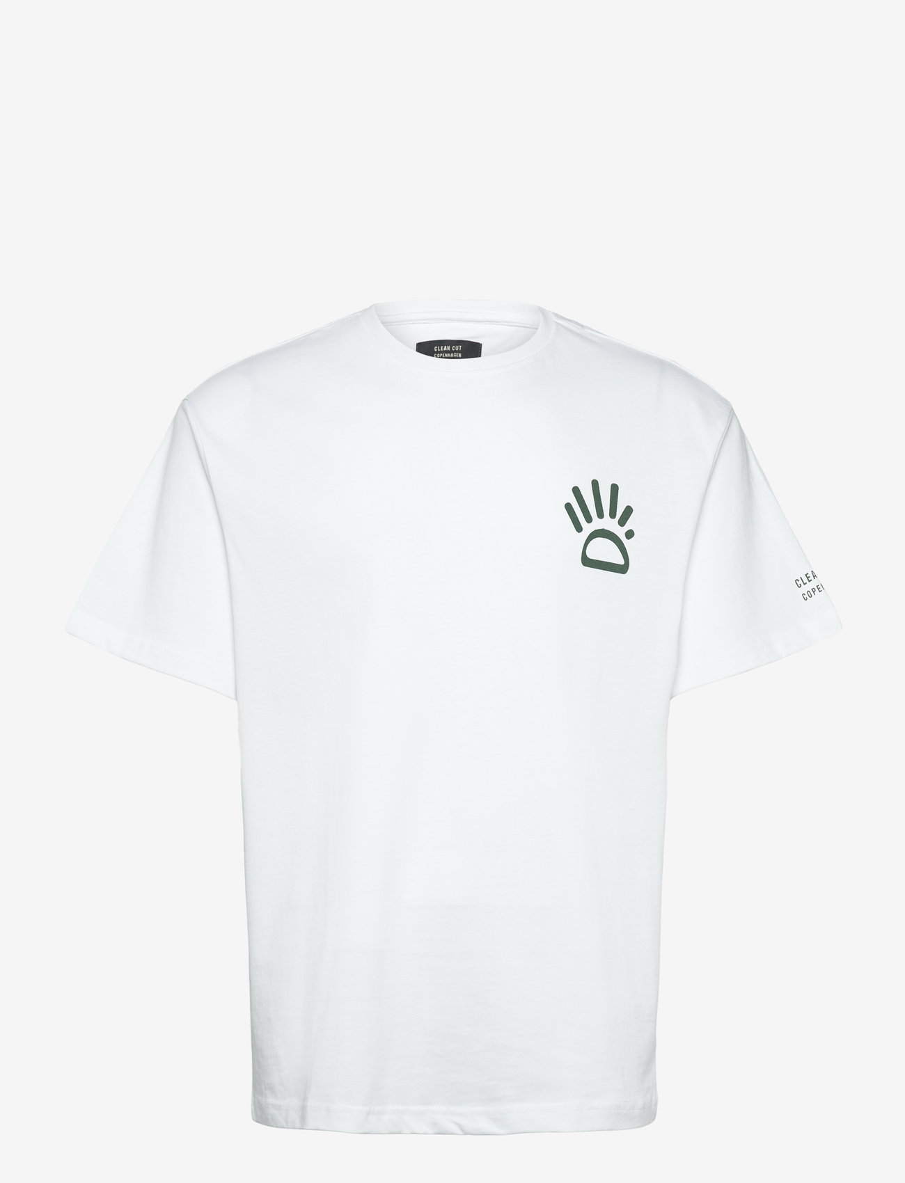 Clean Cut Copenhagen - Michael organic T-shirt - kortærmede t-shirts - white - 1