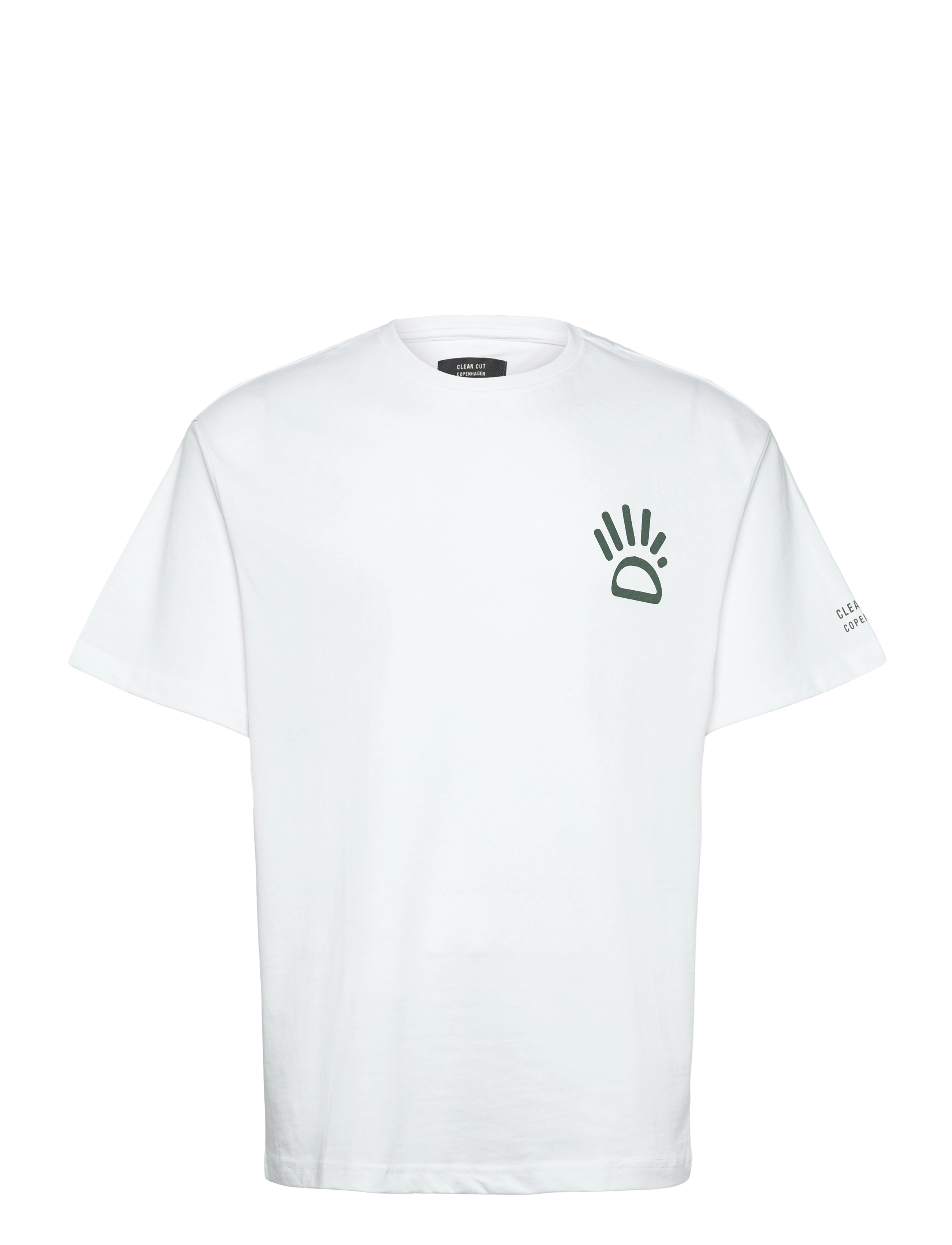 Clean Cut Copenhagen - Michael organic T-shirt - korte mouwen - white - 1