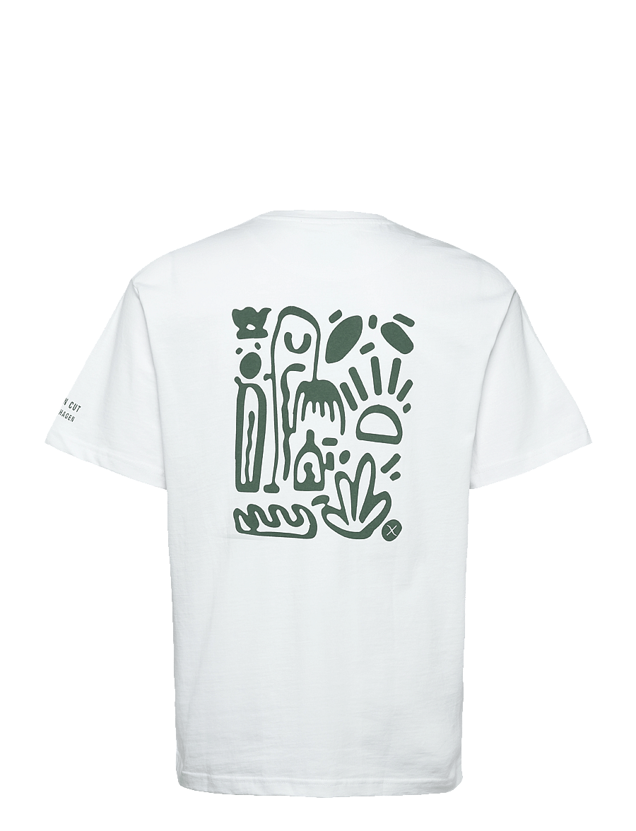 Clean Cut Copenhagen - Michael organic T-shirt - korte mouwen - white - 2