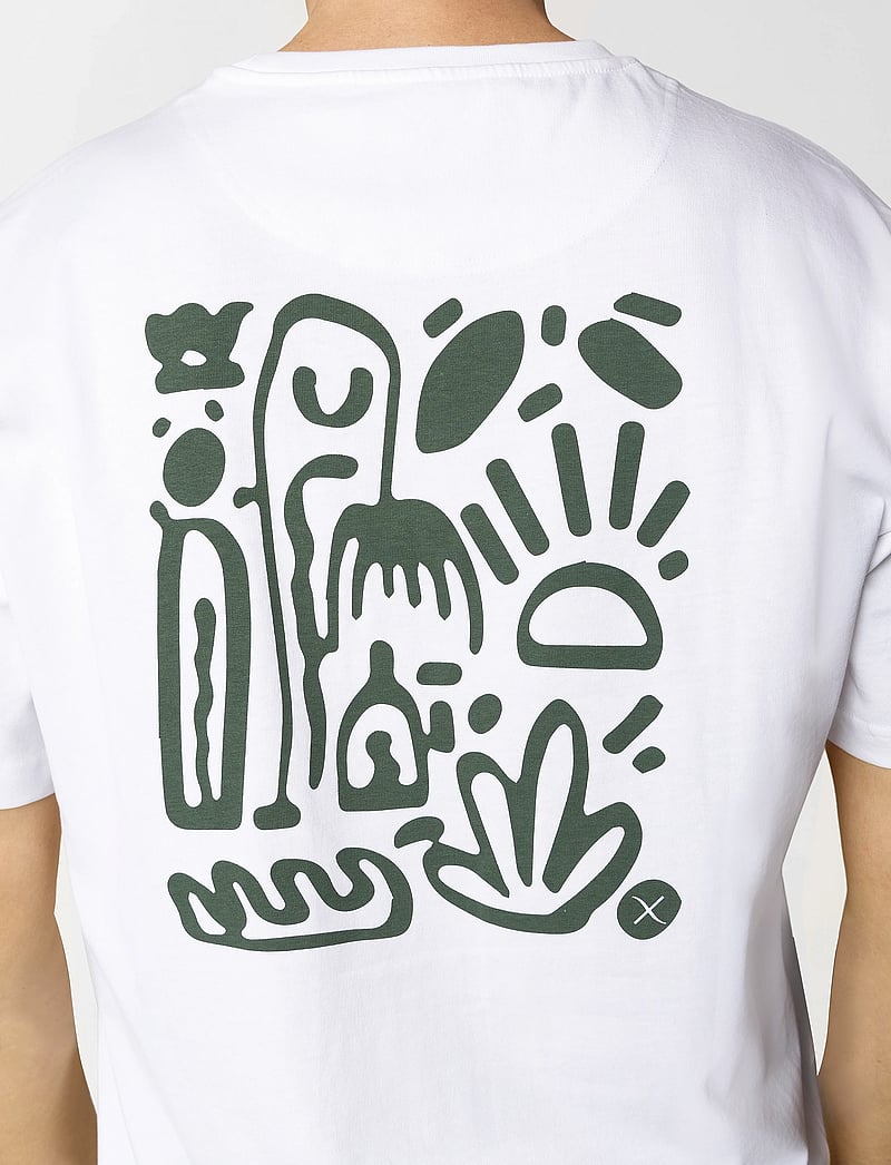 Clean Cut Copenhagen - Michael organic T-shirt - kortærmede t-shirts - white - 3