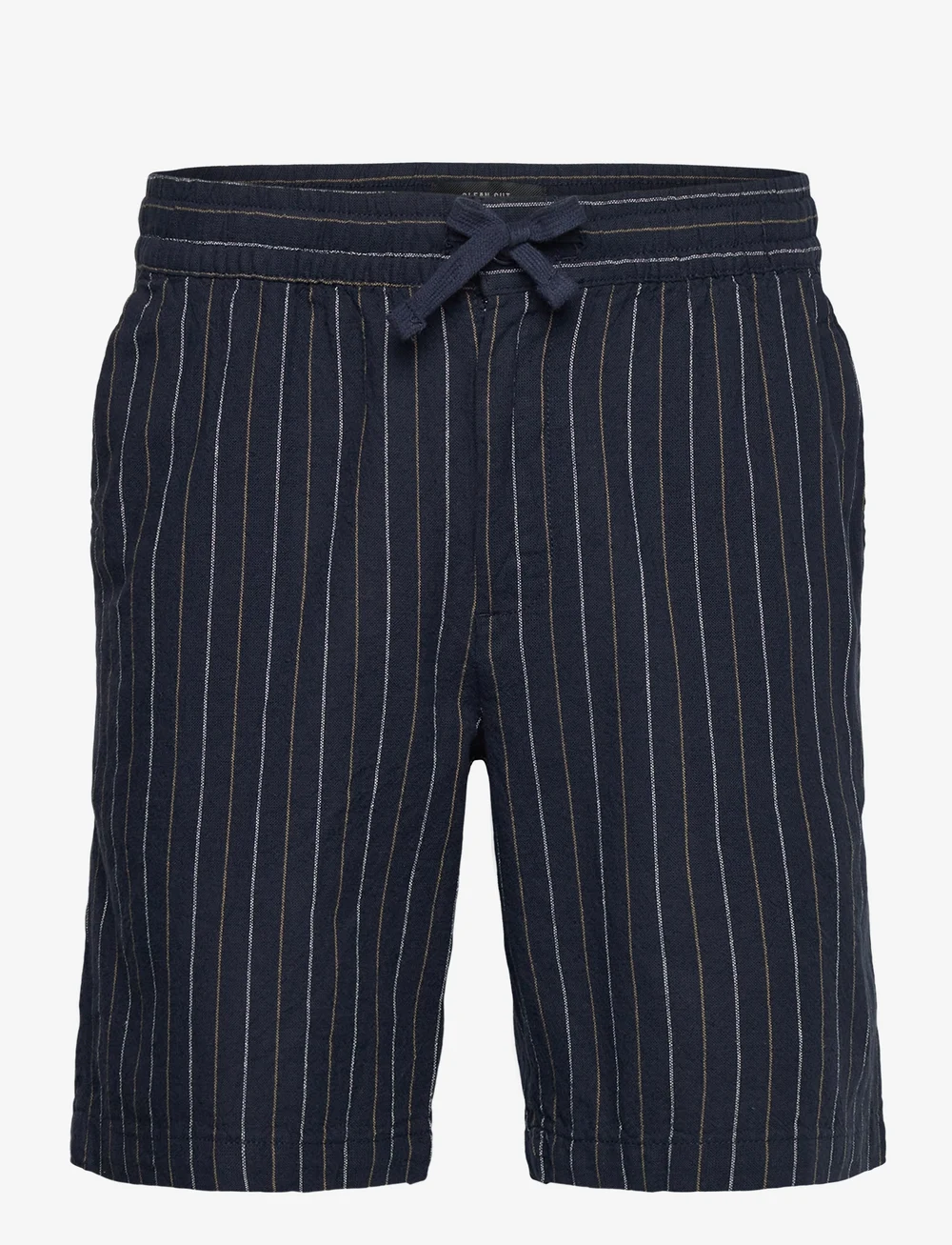 Clean Cut Copenhagen - Barcelona Ran shorts - leinen-shorts - navy stripe - 1