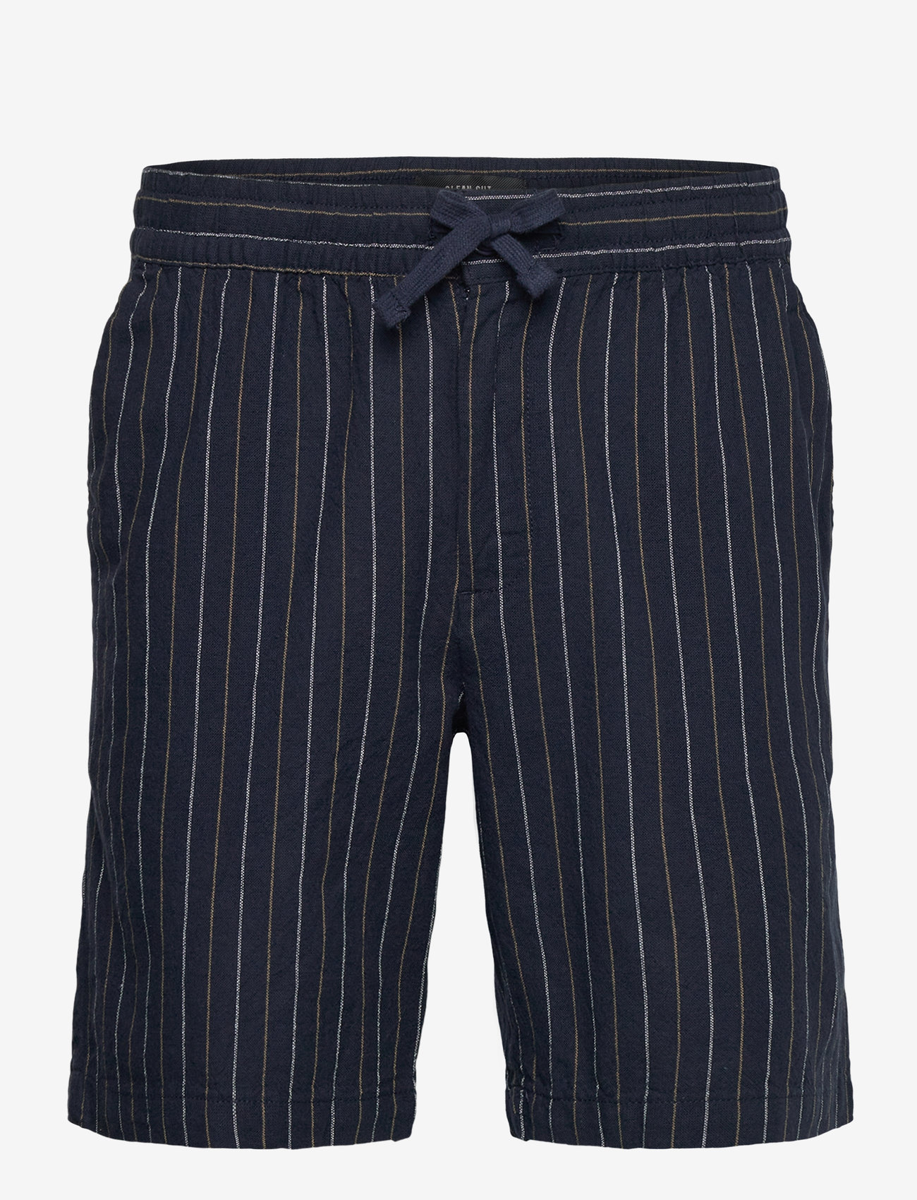 Clean Cut Copenhagen - Barcelona Ran shorts - linneshorts - navy striped - 1