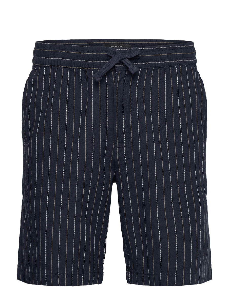Clean Cut Copenhagen - Barcelona Ran shorts - linased lühikesed püksid - navy striped - 1