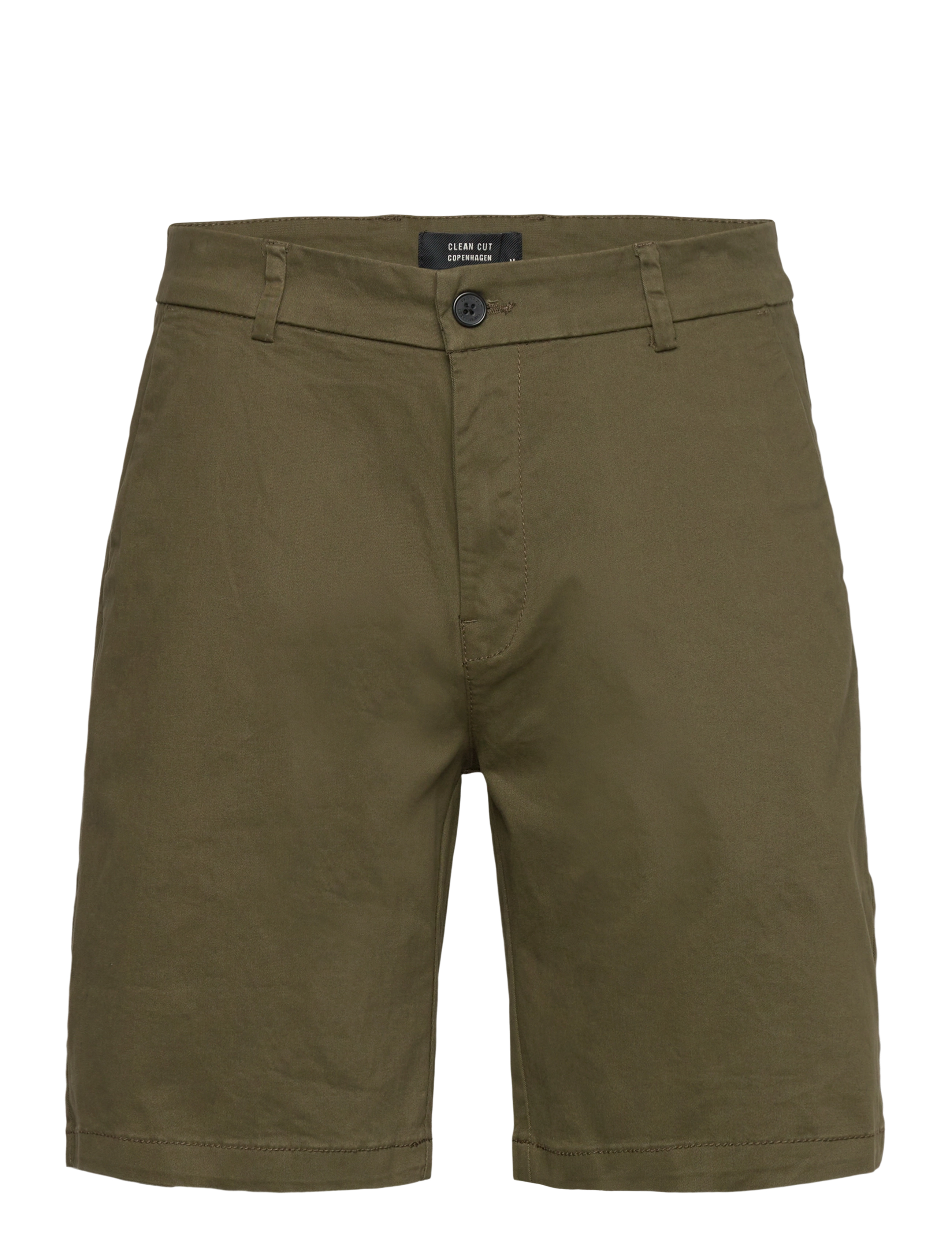 CLEAN CUT COPENHAGEN Milano Twill Shorts Grün - M - Herren