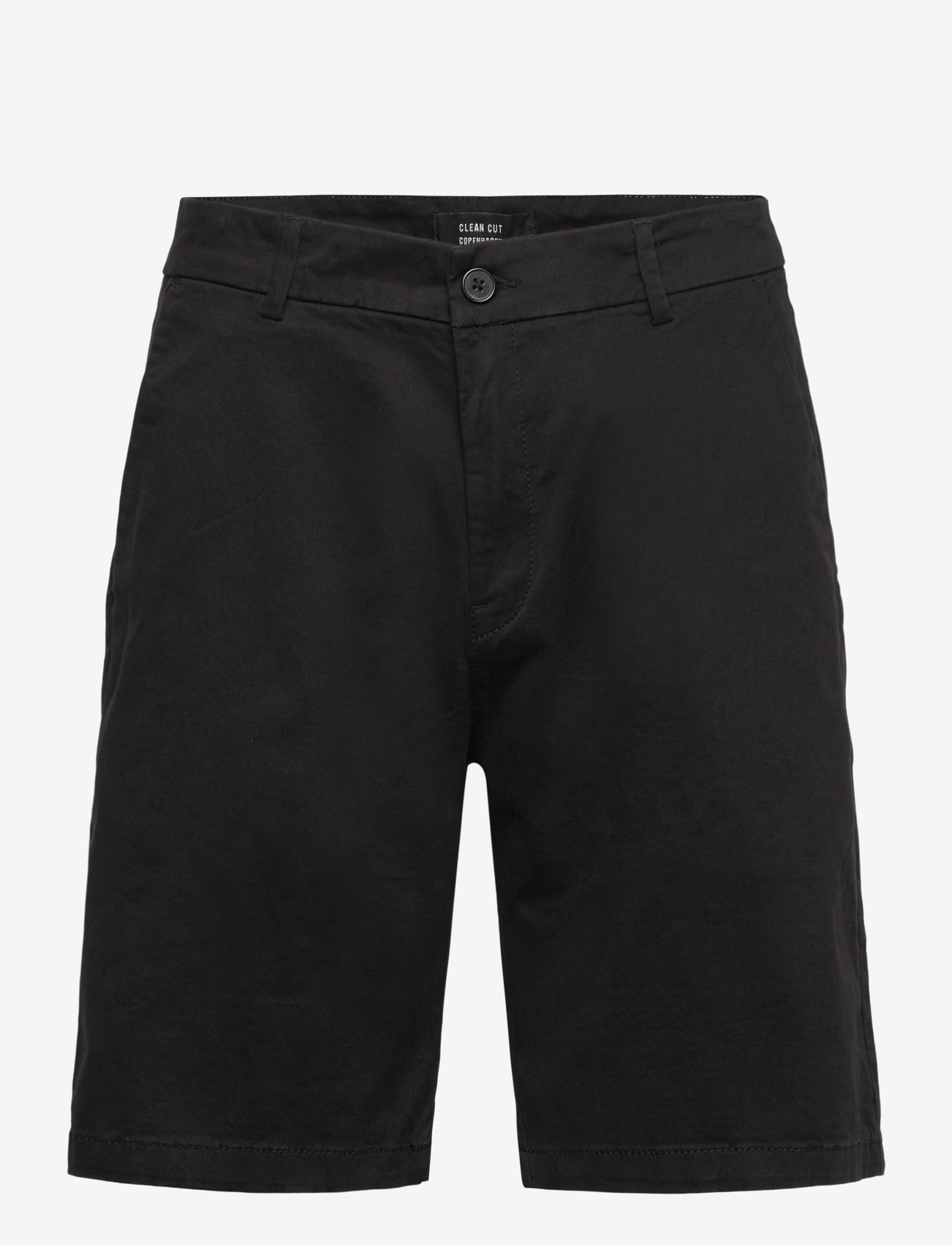 Clean Cut Copenhagen - Milano twill shorts - chinos shorts - black - 1