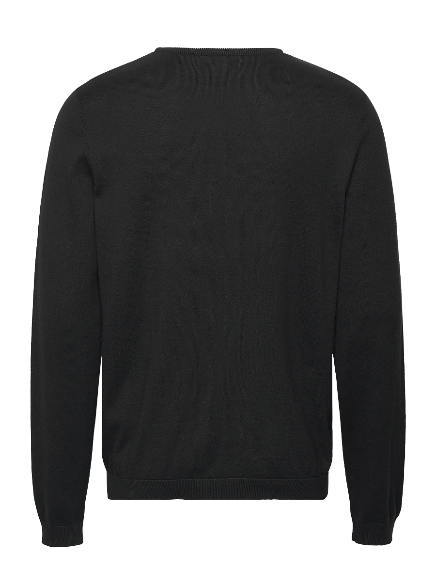 Clean Cut Copenhagen - Claude crewneck knit - rund hals - black - 2