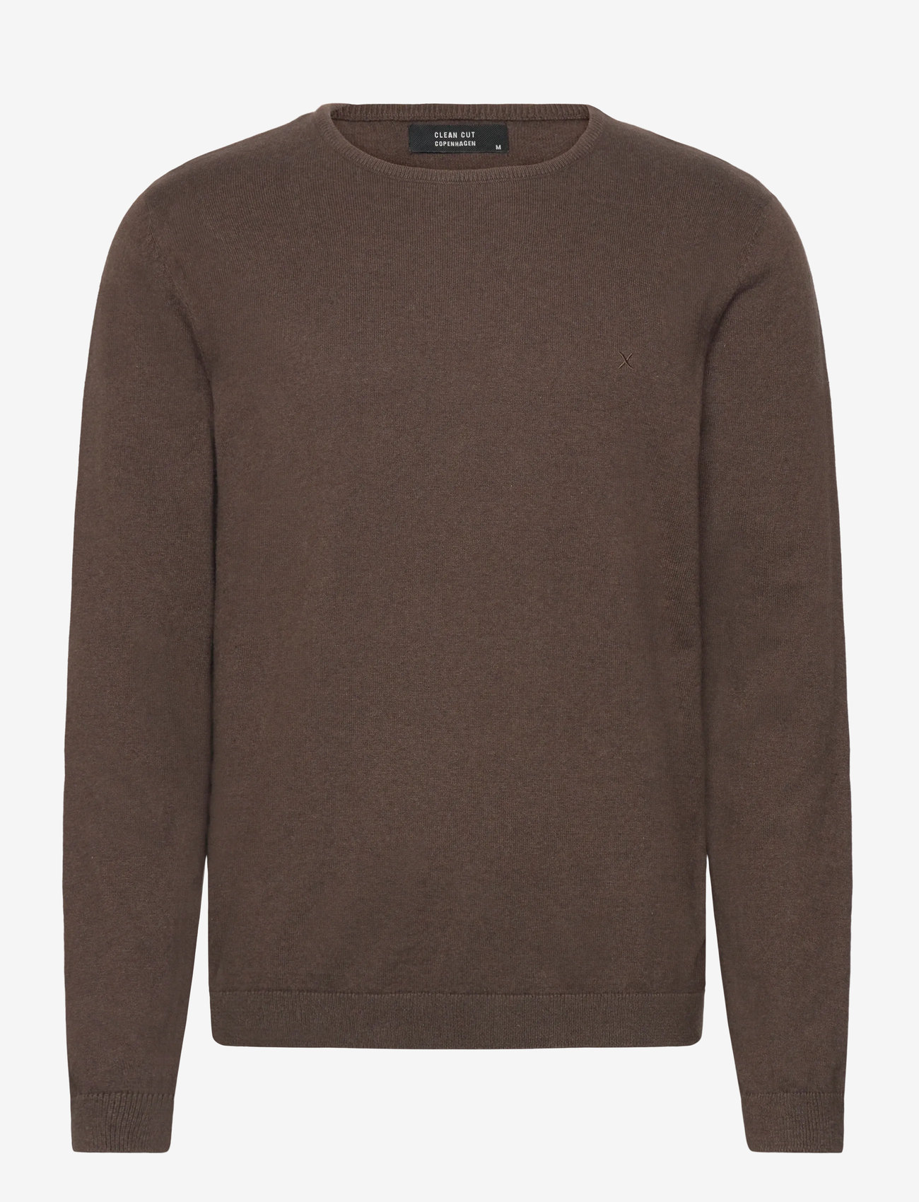 Clean Cut Copenhagen - Claude crewneck knit - rundhalsad - brown melangÈ - 1