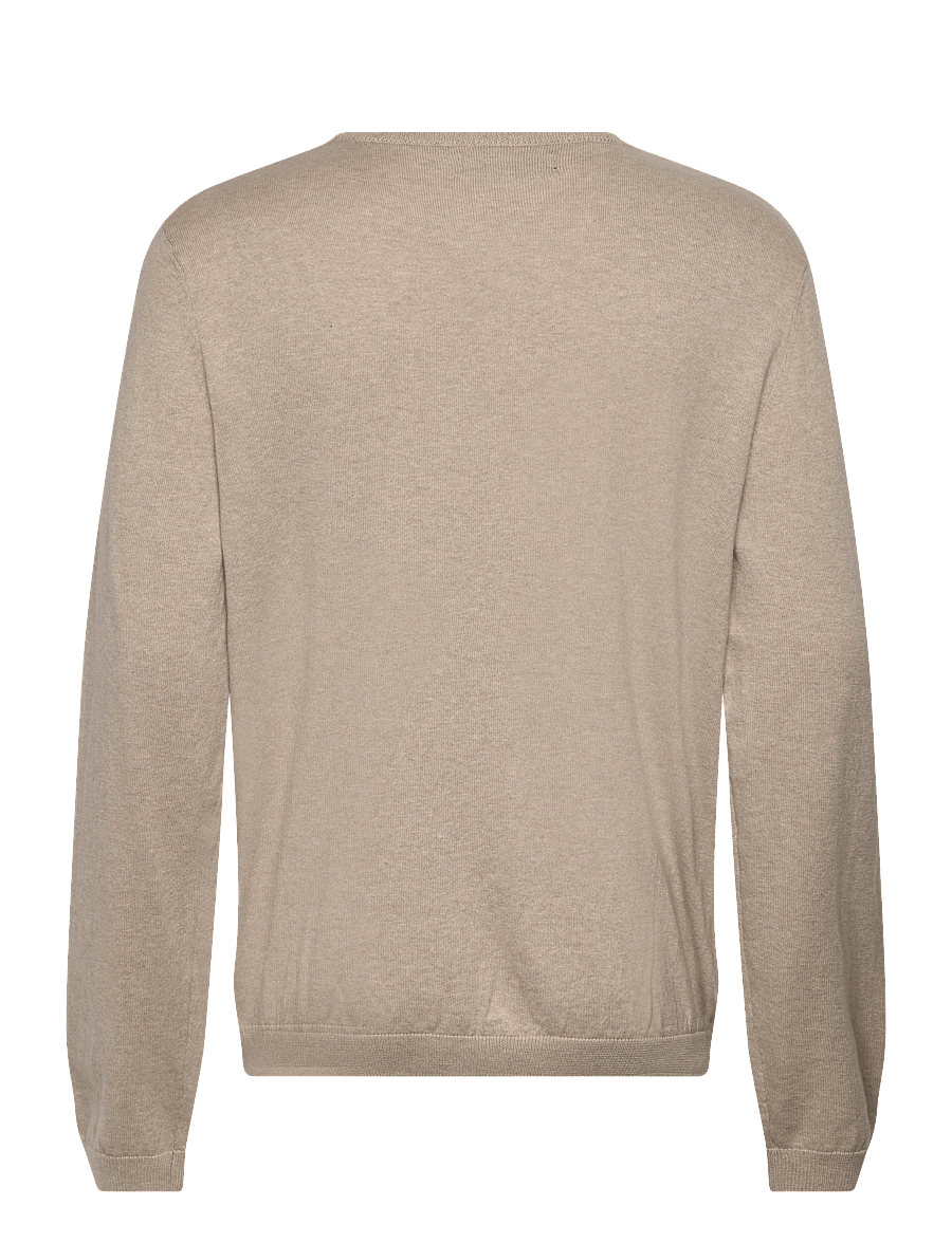 Clean Cut Copenhagen - Claude crewneck knit - Ümara kaelusega - ecru melange - 2