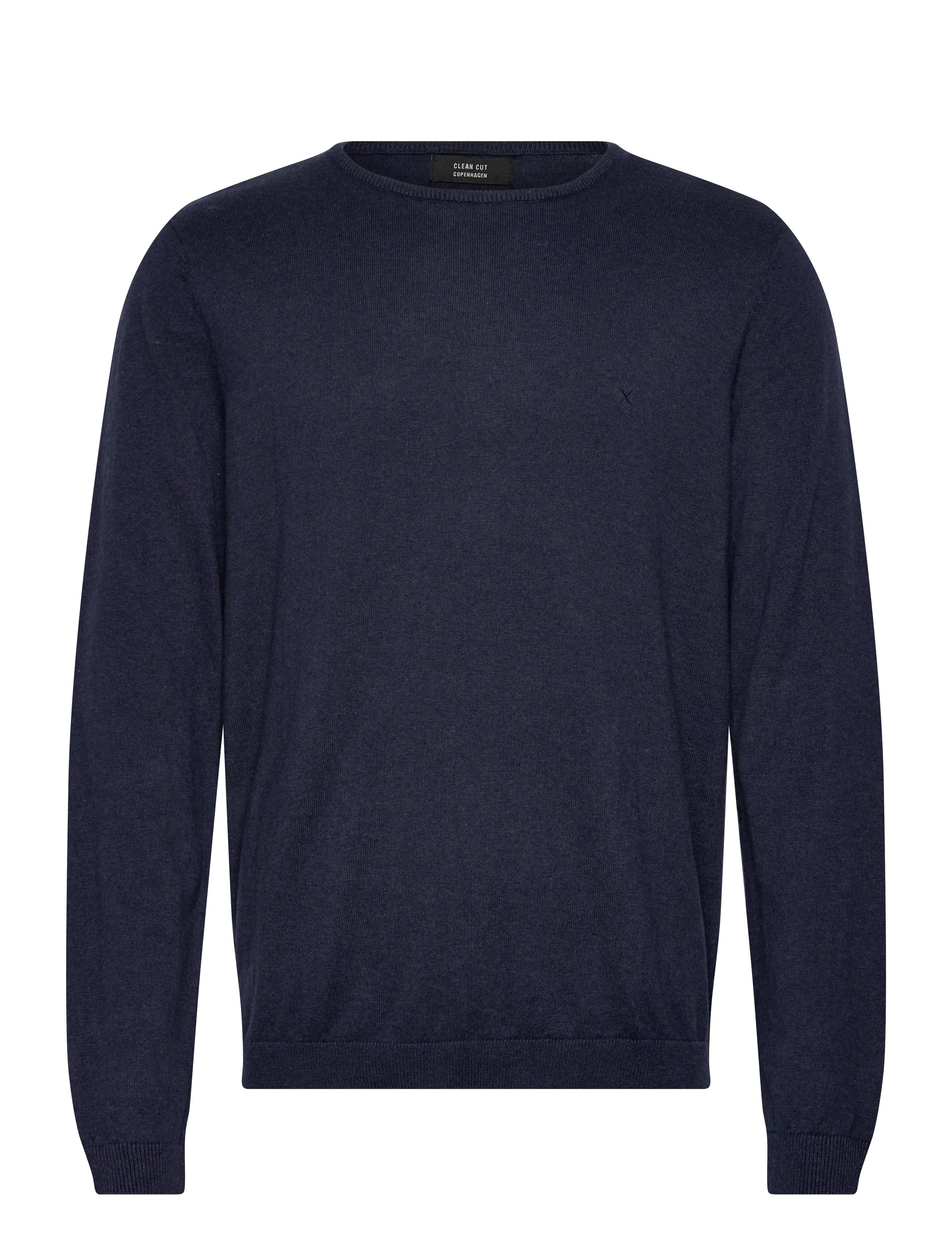 CLEAN CUT COPENHAGEN Claude Crewneck Knit Navy - XXXL - Herren