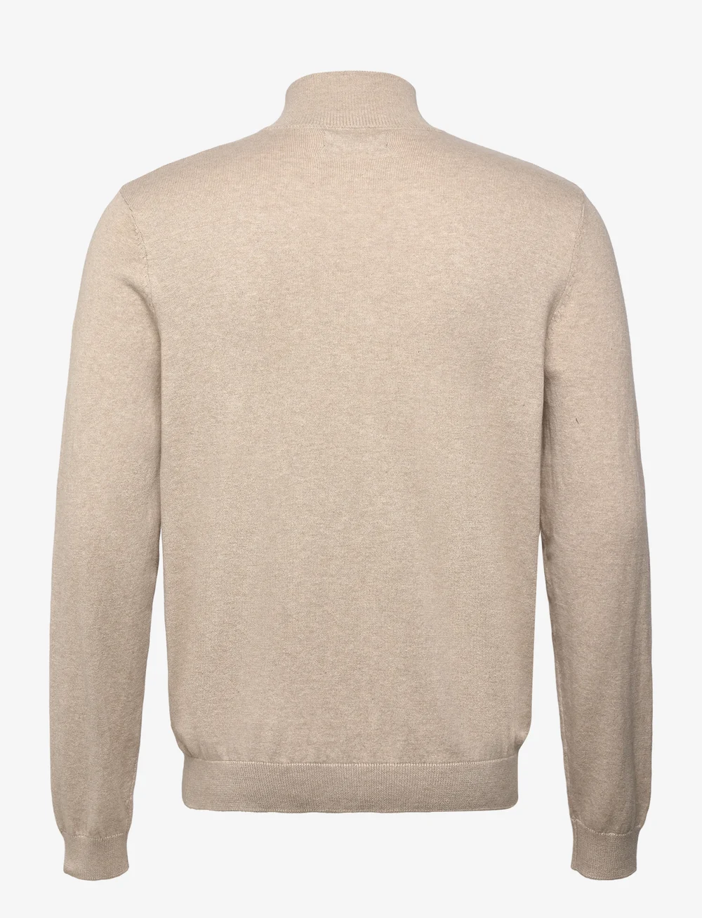 Clean Cut Copenhagen - Claude half-zip knit - half zip-tröjor - ecru melange - 2