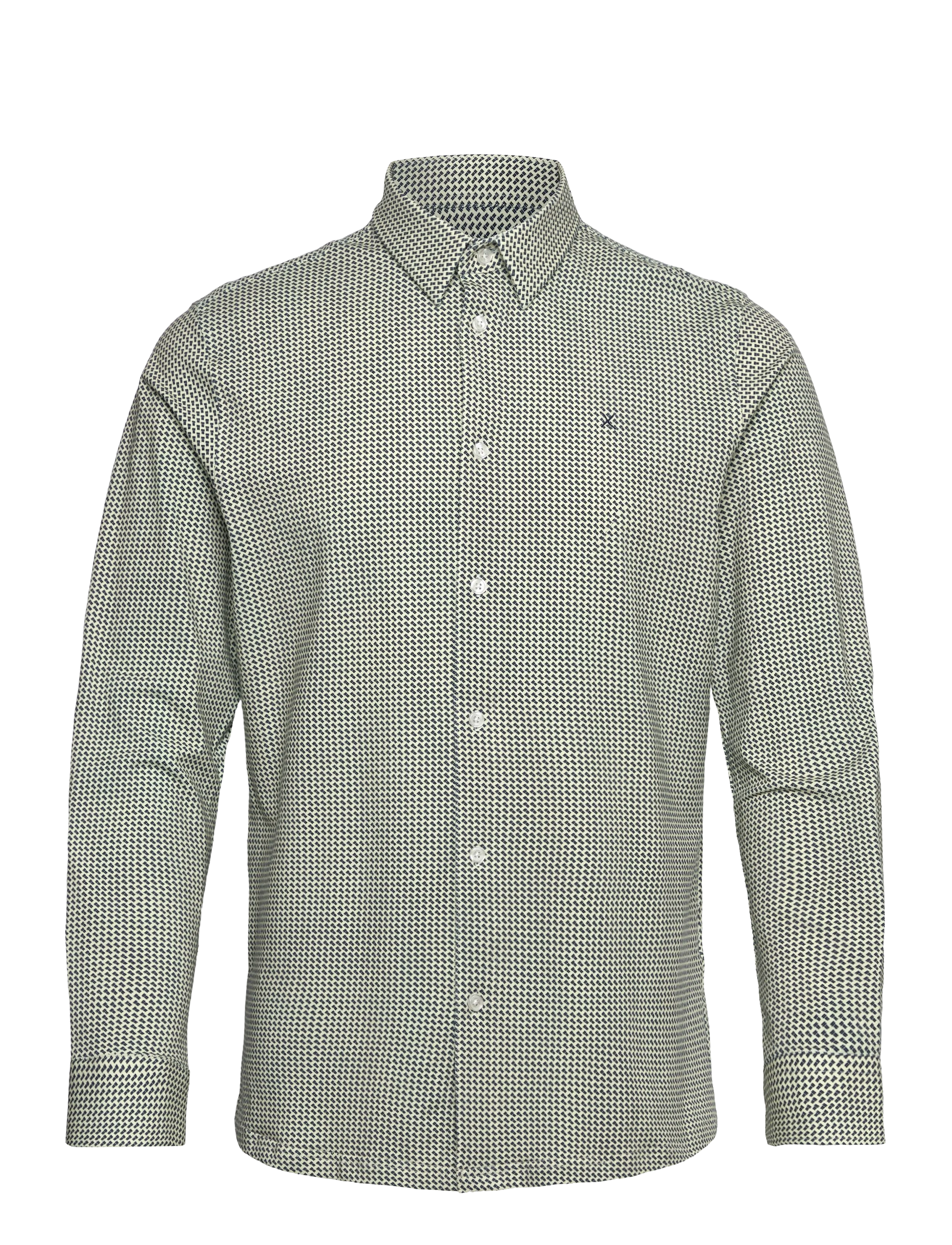 Clean Cut Copenhagen Clean Formal AOP Stretch Shirt L/S - Koszule - WHITE / multi