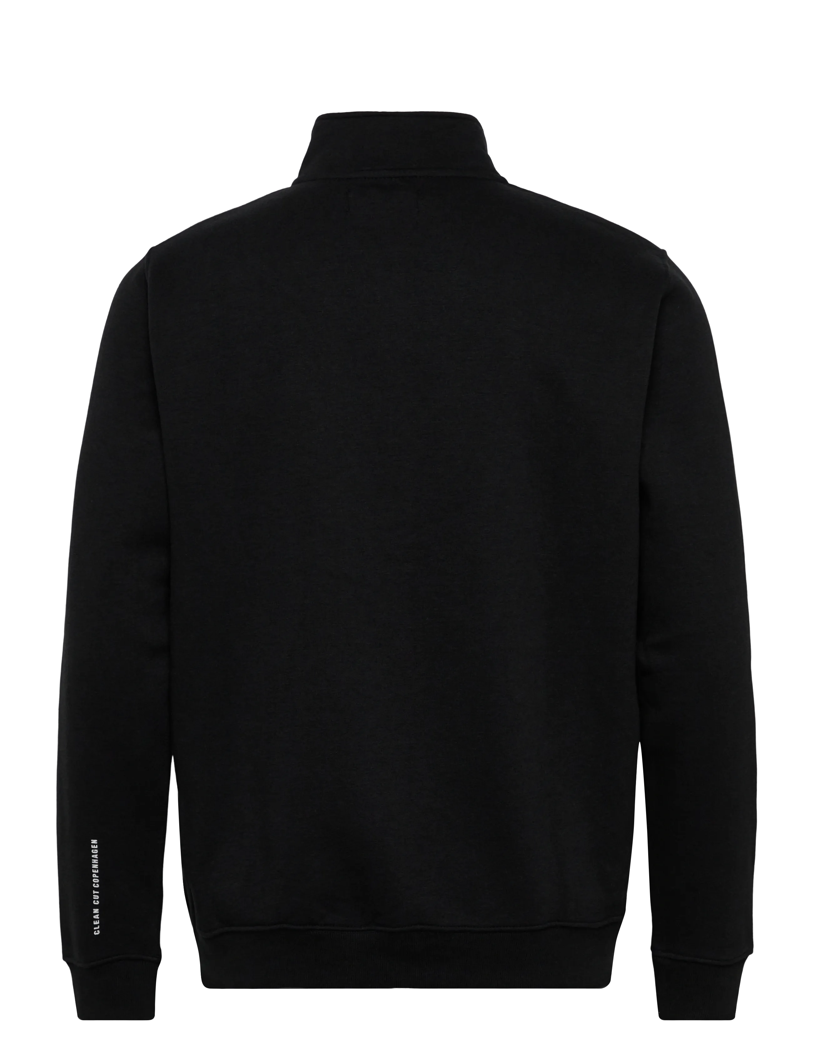 Clean Cut Copenhagen - Patrick half-zip sweatshirt - dressipluusid - black - 2
