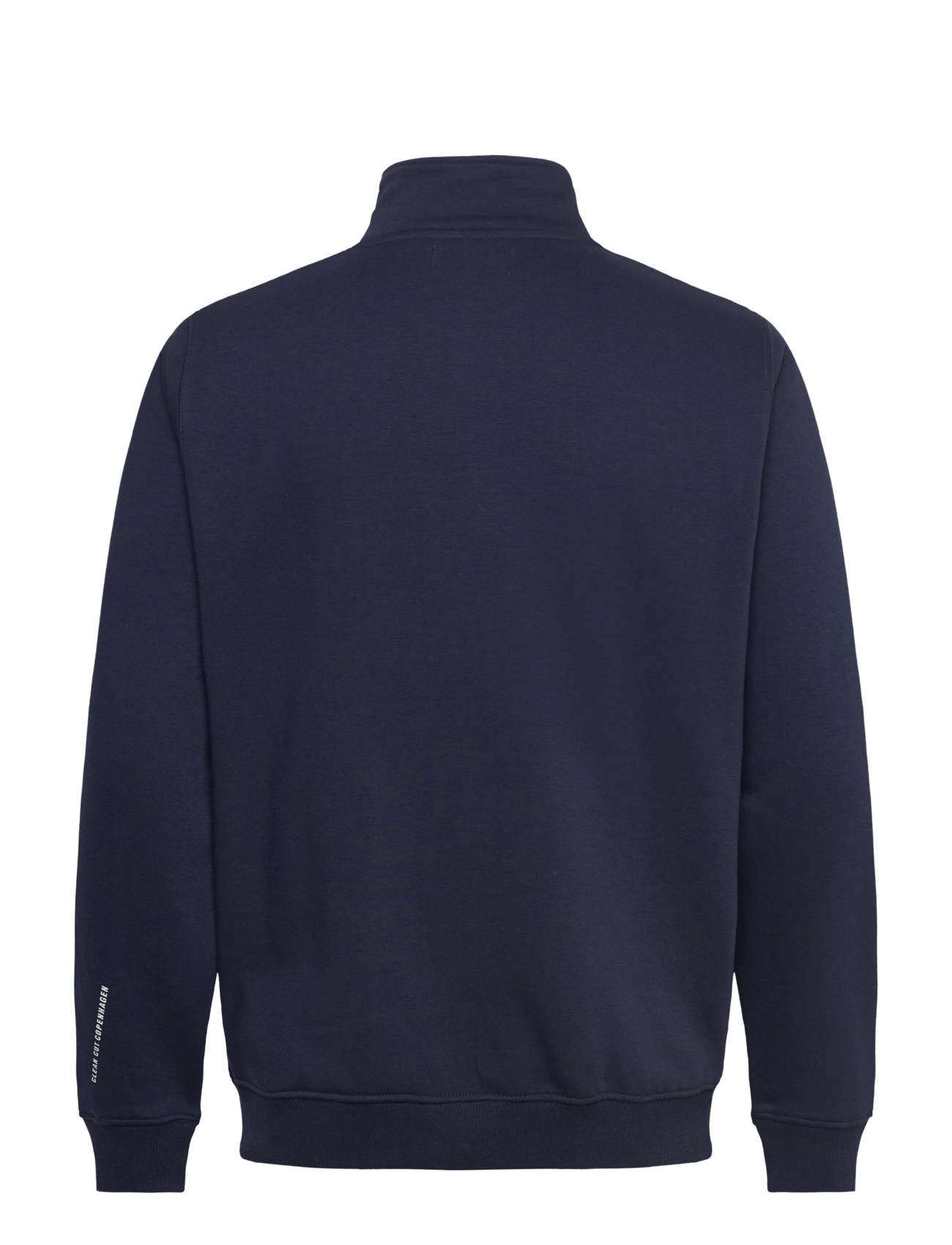 Clean Cut Copenhagen - Patrick half-zip sweatshirt - kollektioner - navy - 2