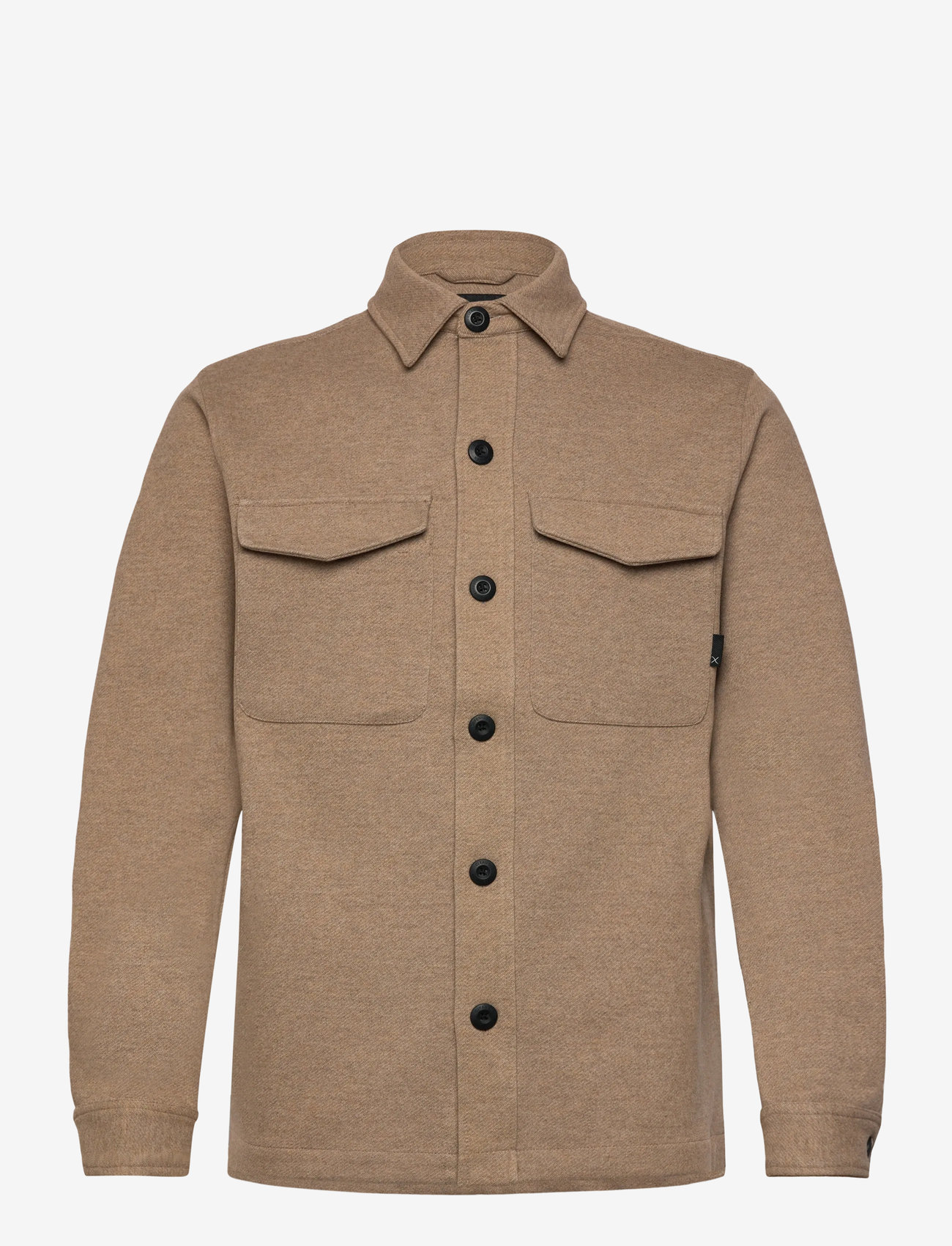 Clean Cut Copenhagen - Ayden overshirt - kolekcje - brindle beige melange - 1