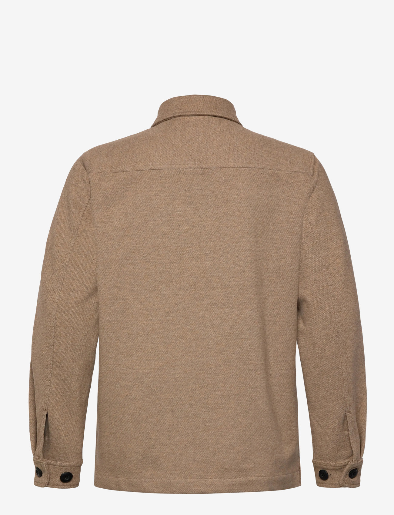 Clean Cut Copenhagen - Ayden overshirt - kolekcje - brindle beige melange - 2