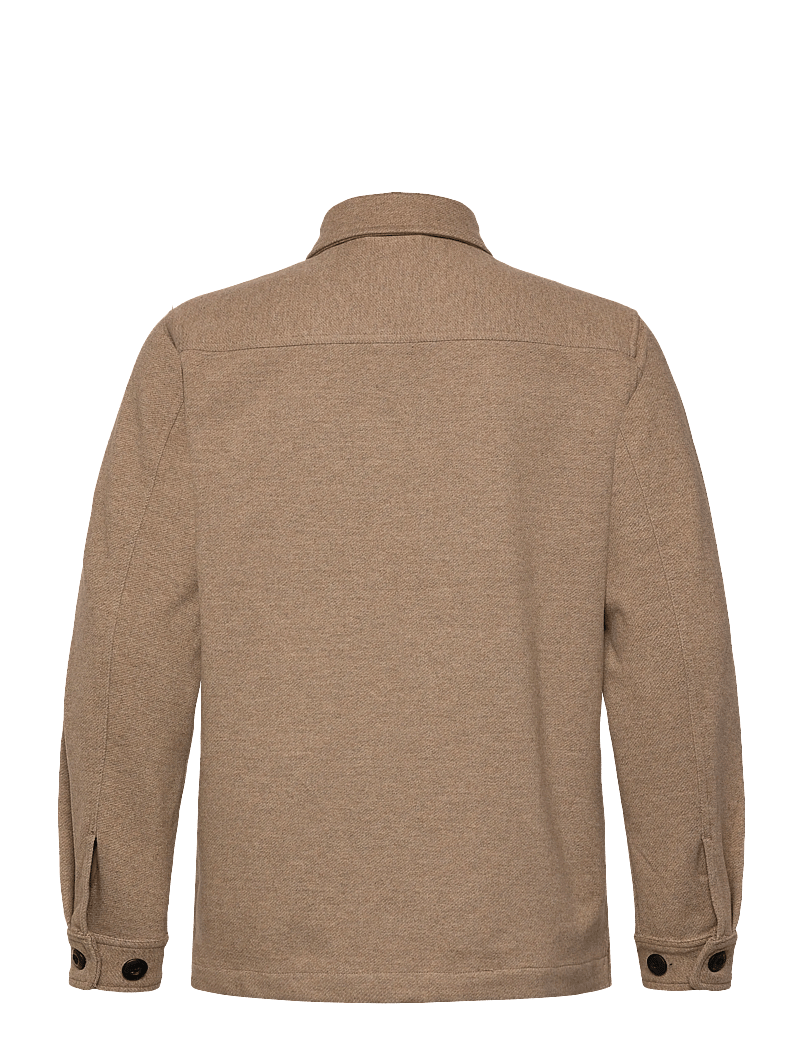 Clean Cut Copenhagen - Ayden overshirt - kolekcje - brindle beige melange - 2