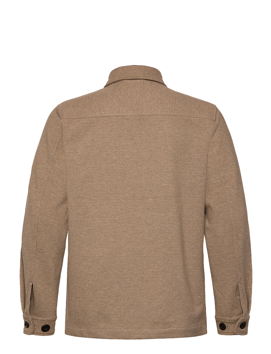 Clean Cut Copenhagen - Ayden overshirt - kollektionen - brindle beige melange - 2