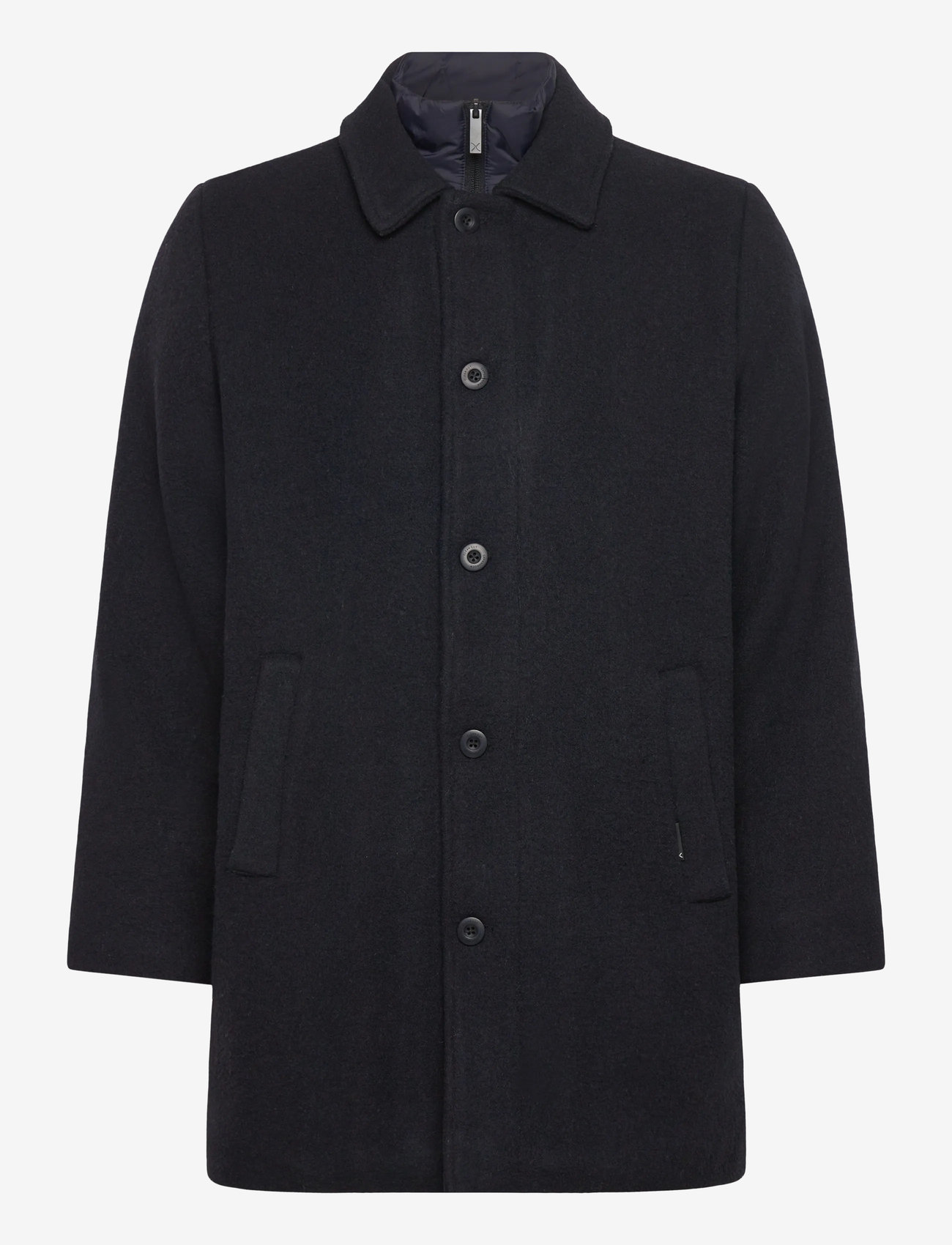Clean Cut Copenhagen - Hasting wool coat - vinterjackor - dark navy - 1