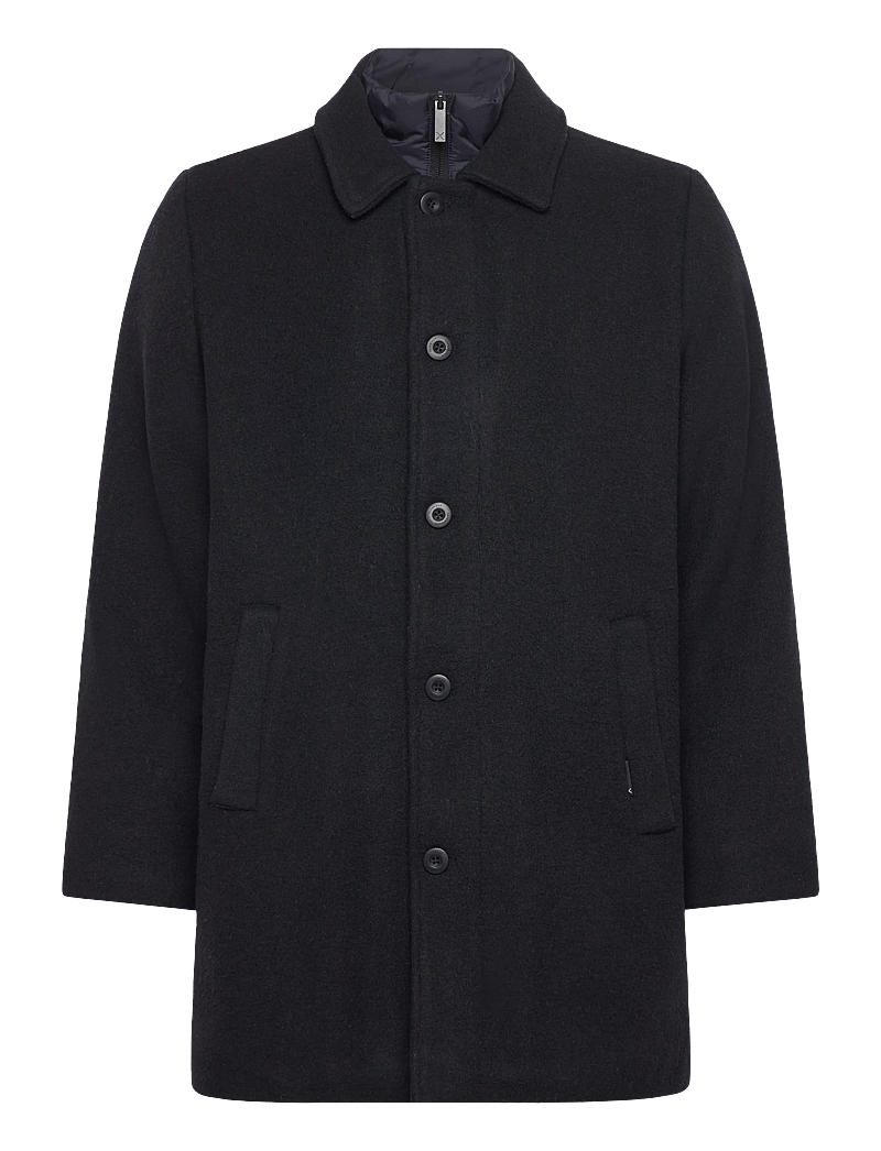 Clean Cut Copenhagen - Hasting wool coat - wool coats - dark navy - 1
