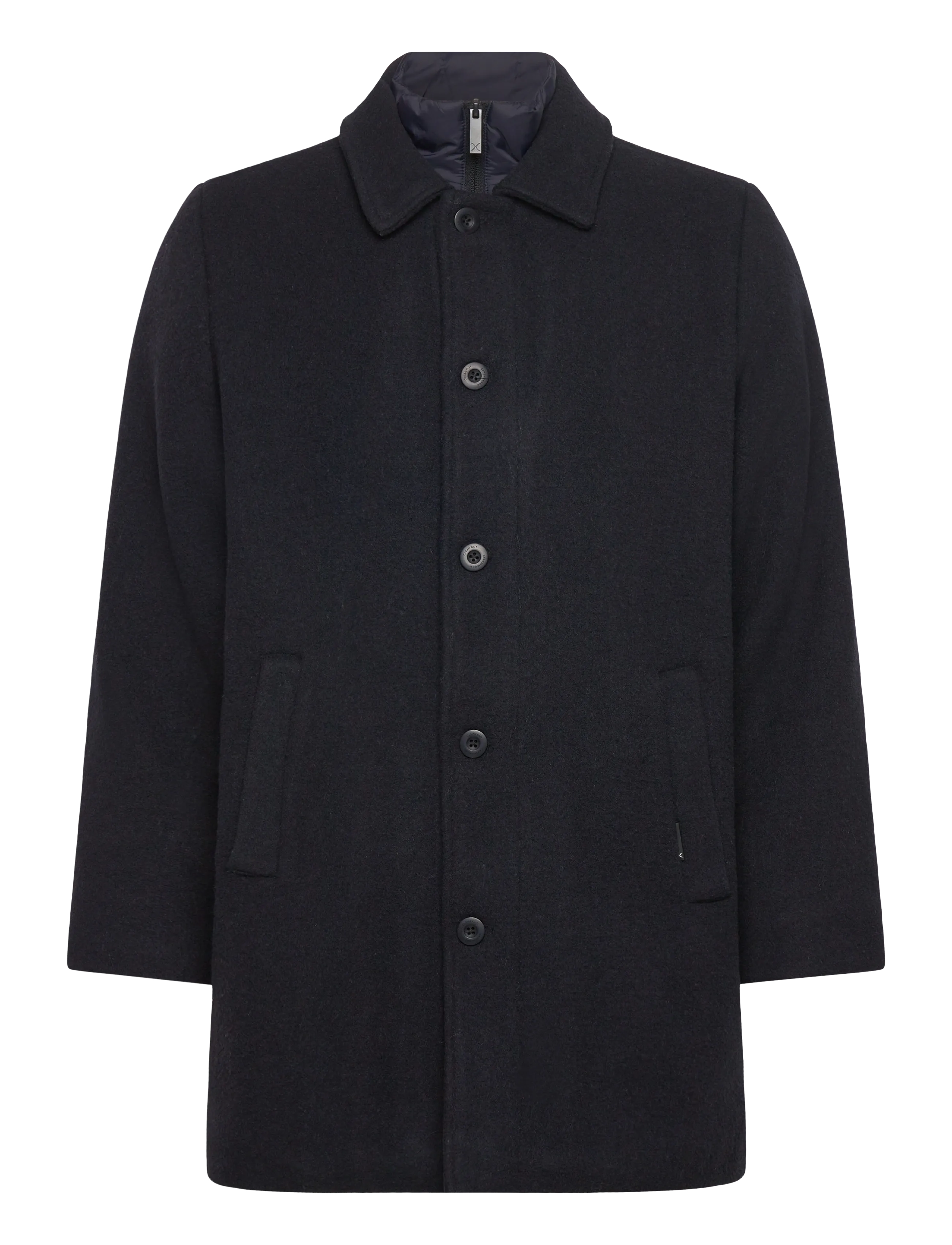 Clean Cut Copenhagen Hasting wool coat - Clean Cut Copenhagen - DARK NAVY / navy