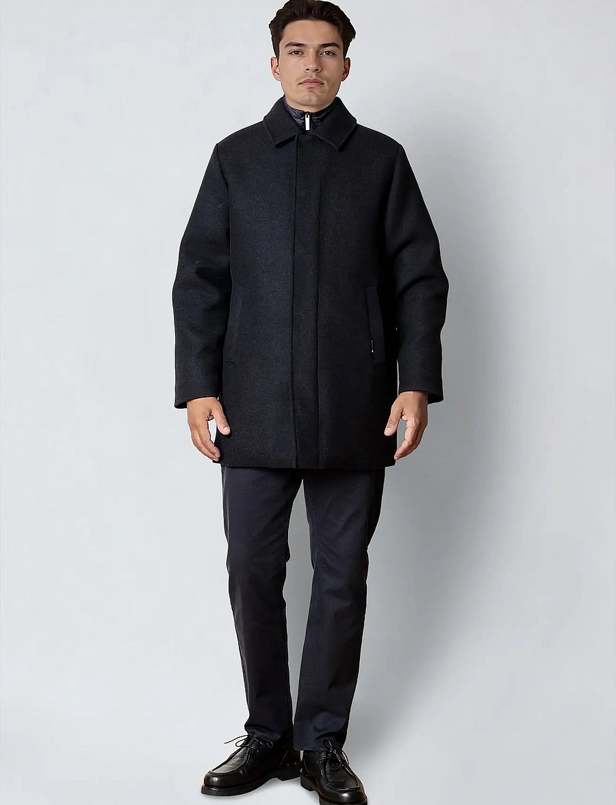 Clean Cut Copenhagen - Hasting wool coat - wollmäntel - dark navy - 3