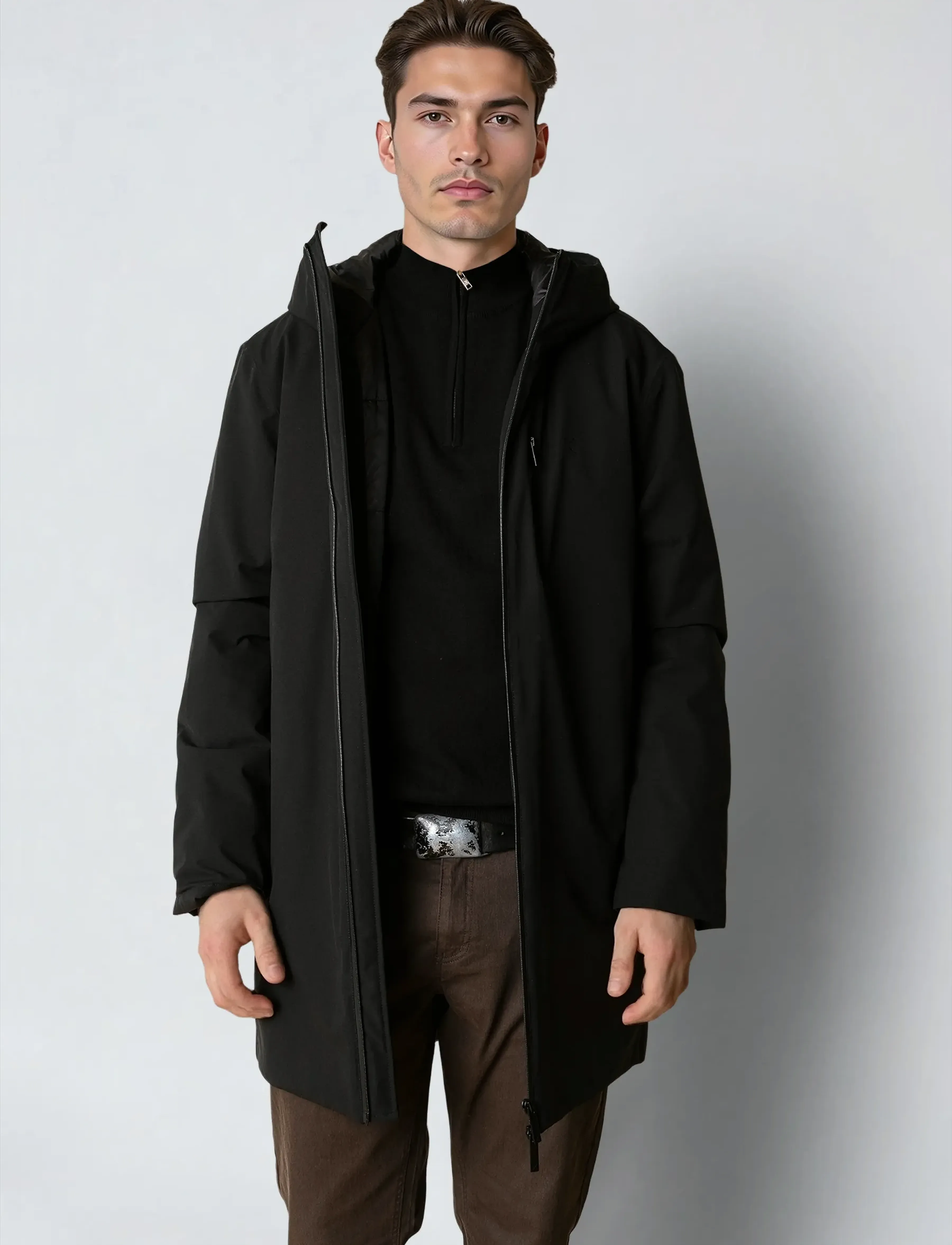 Clean Cut Copenhagen - Mathias coat - parkas - black - 0