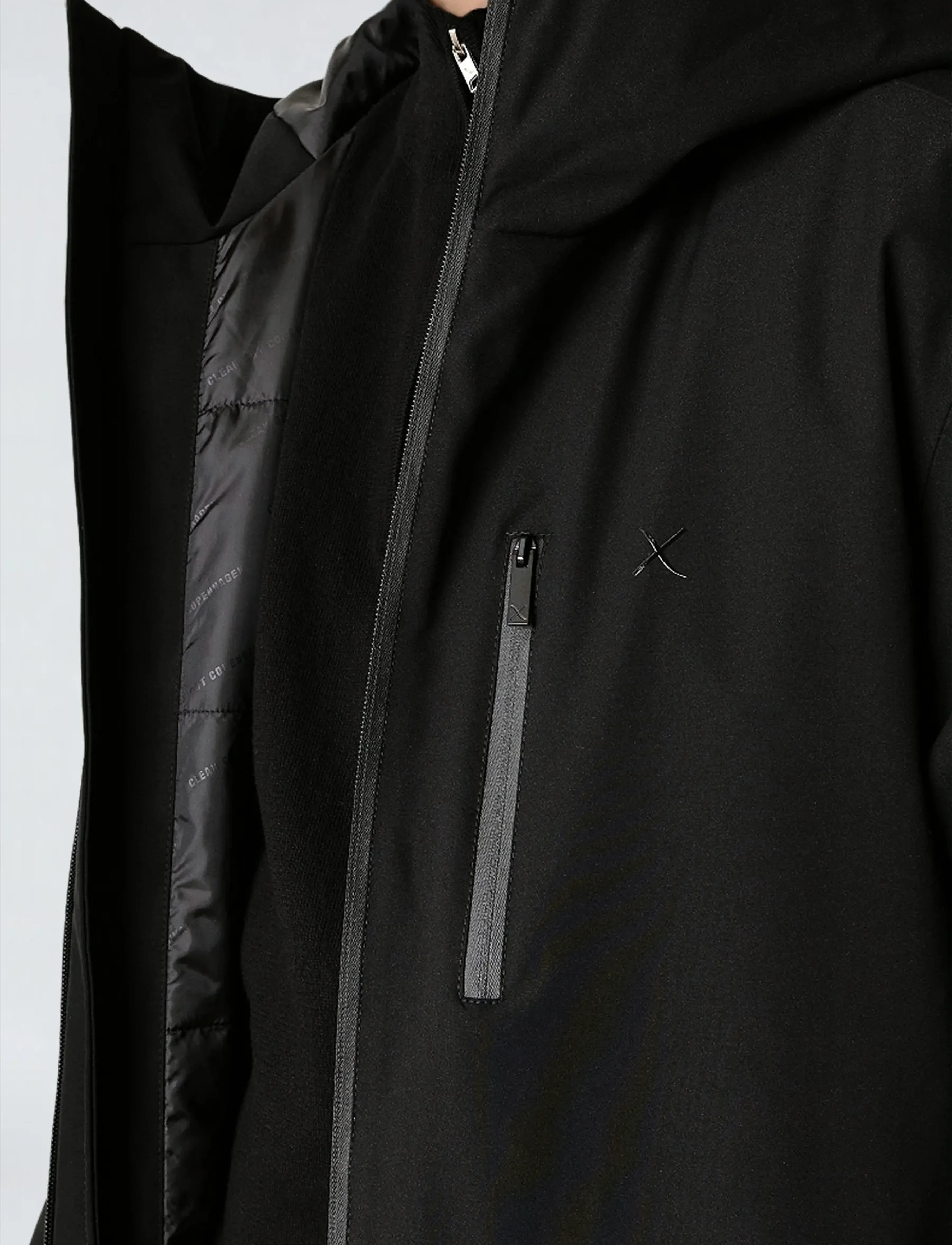 Clean Cut Copenhagen - Mathias coat - parkas - black - 3