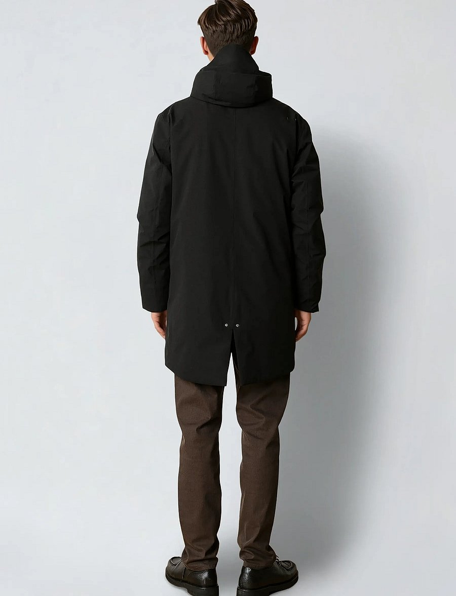 Clean Cut Copenhagen - Mathias coat - parkas - black - 5