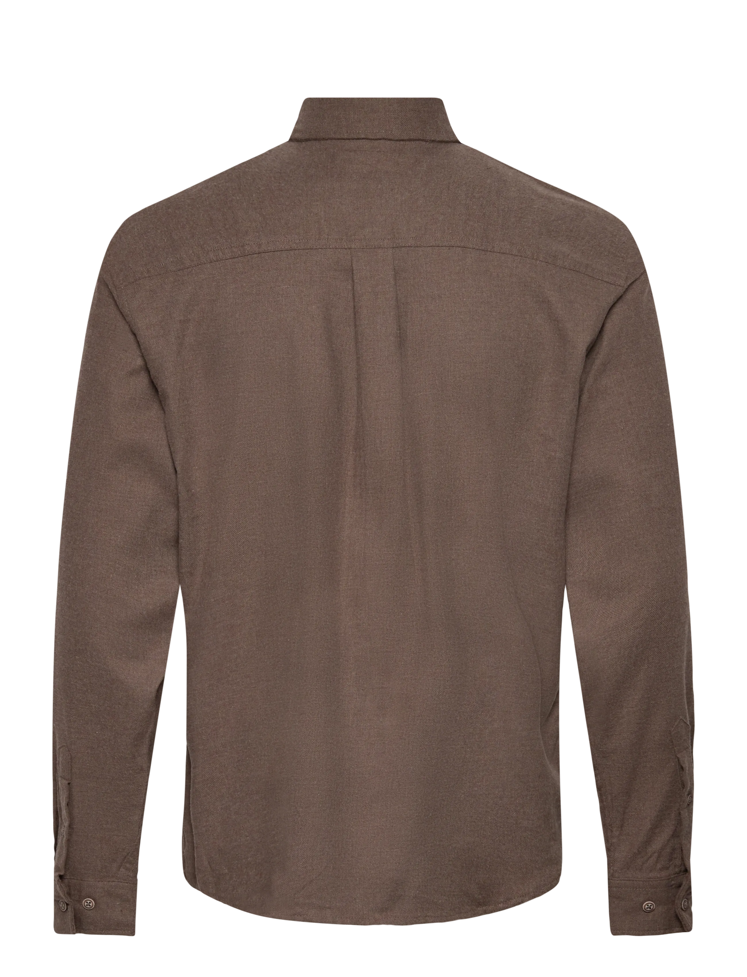 Clean Cut Copenhagen - Russel flannel shirt - flannel-skjorter - brown melangÈ - 2