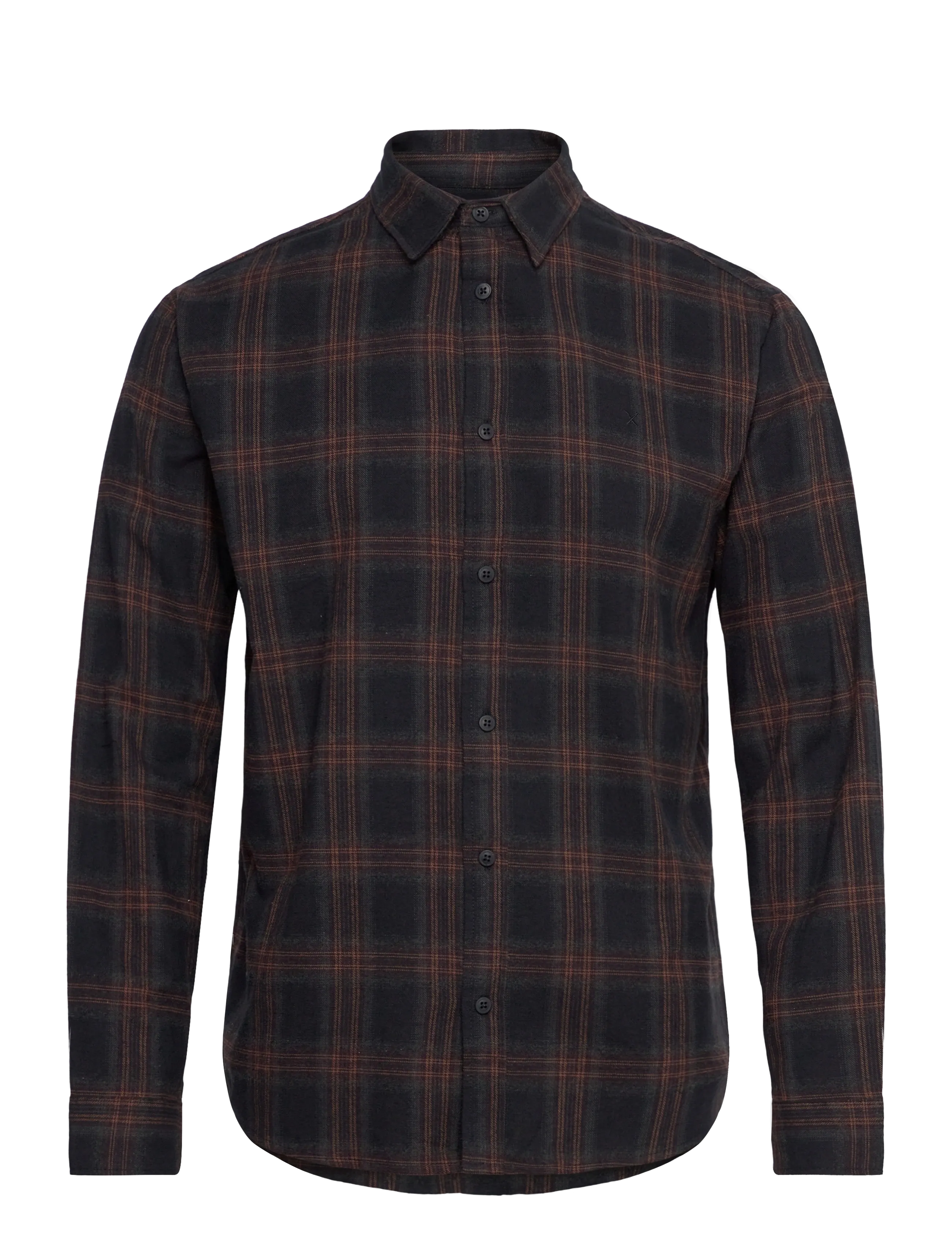 Clean Cut Copenhagen Dylan checked flannel shirt - Clean Cut Copenhagen - DARK NAVY / multi