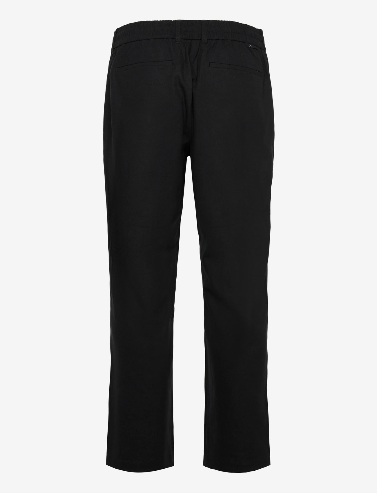 Clean Cut Copenhagen - Barcelona diego pants - linen trousers - black - 2