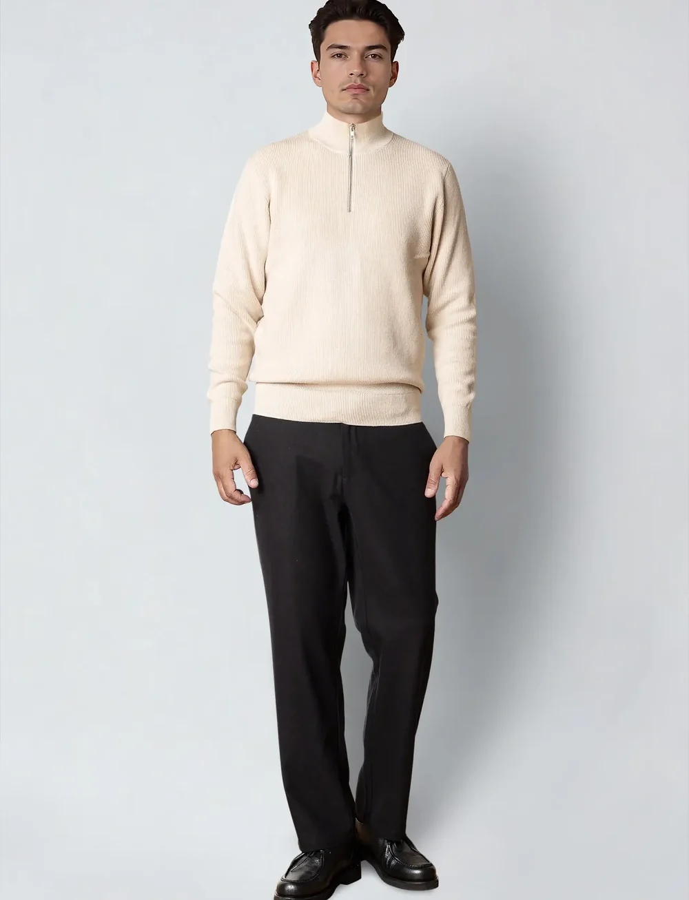 Clean Cut Copenhagen - Barcelona diego pants - linnebyxor - black - 3