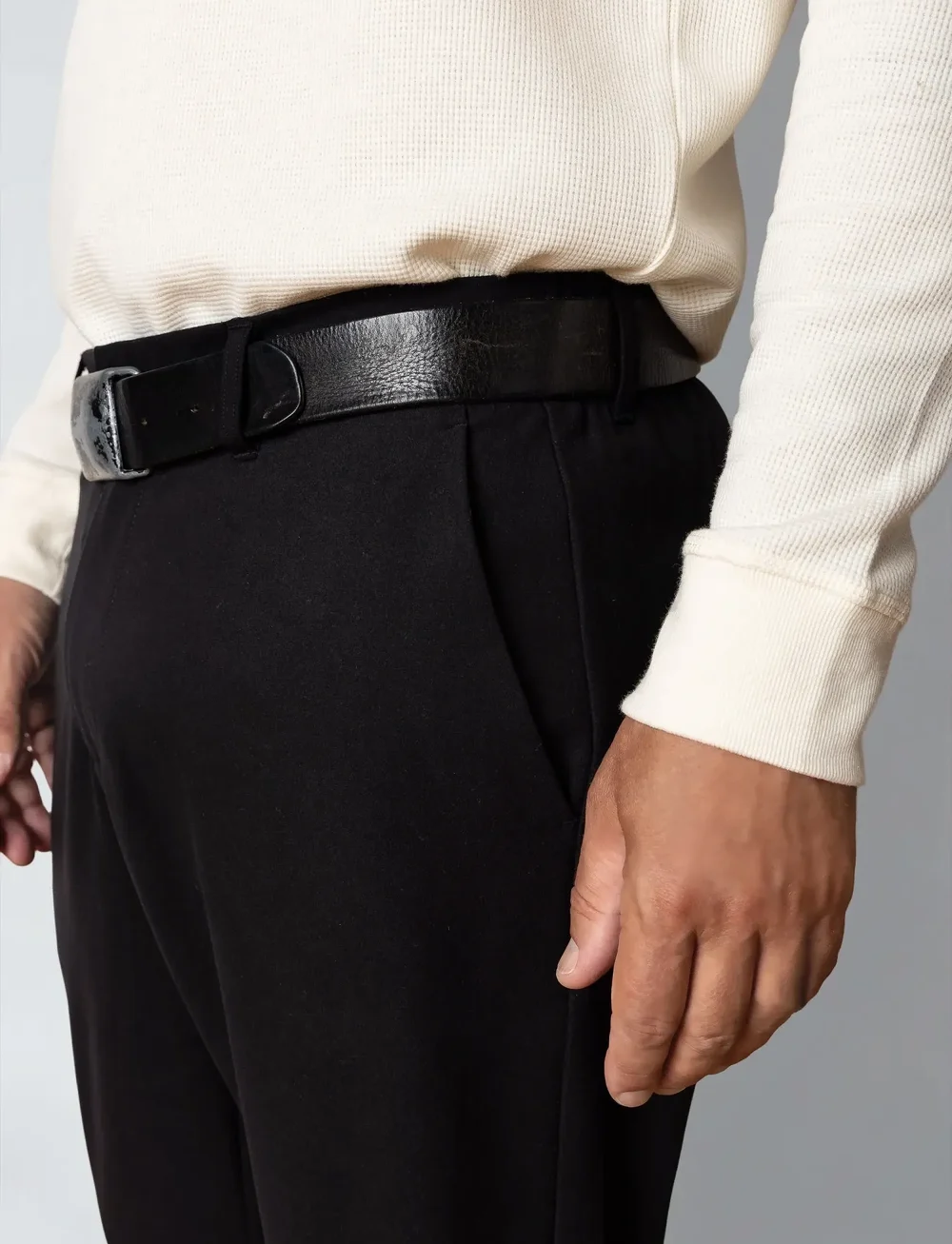 Clean Cut Copenhagen - Barcelona diego pants - linnebyxor - black - 5