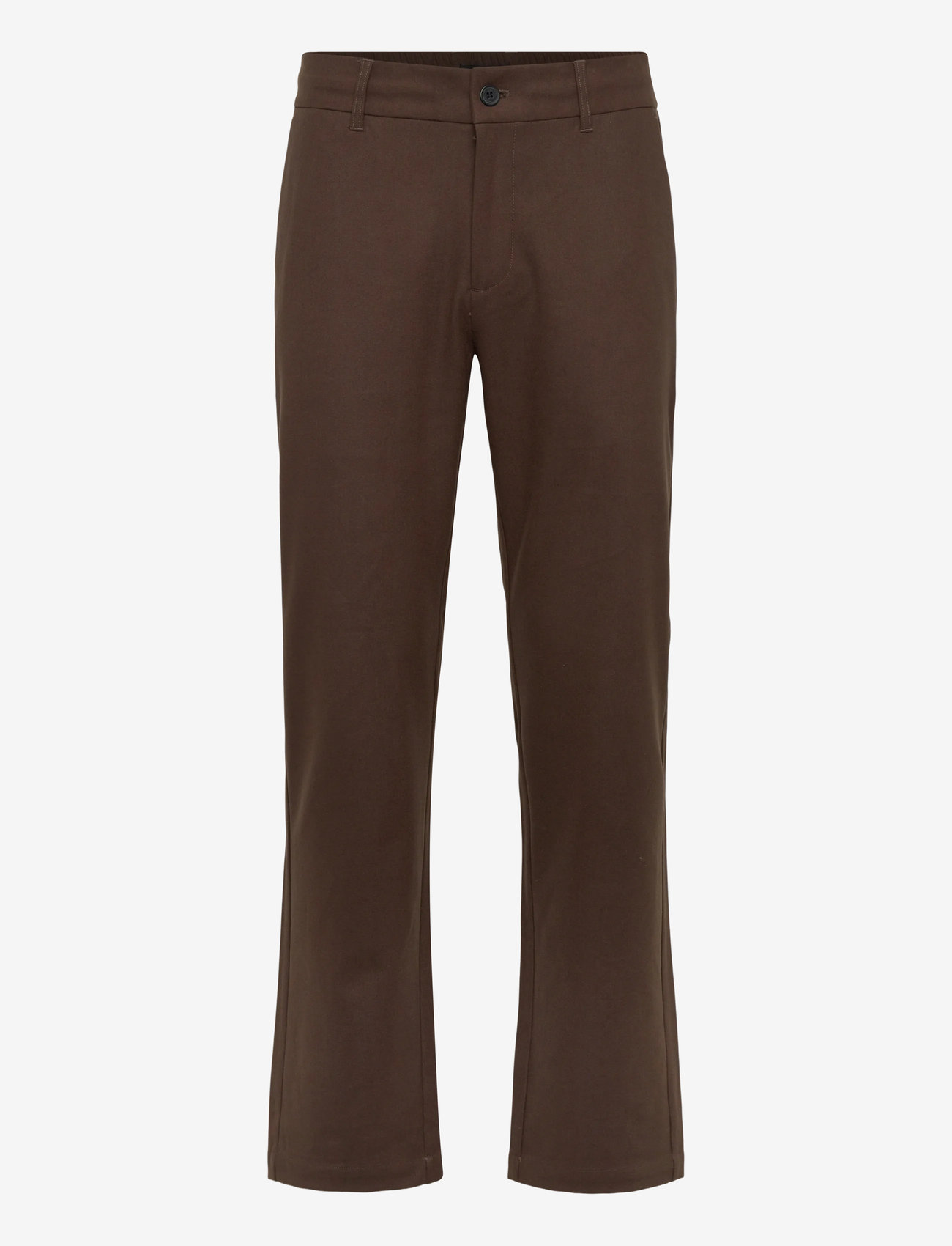 Clean Cut Copenhagen - Barcelona diego pants - casual trousers - brown melangÈ - 1