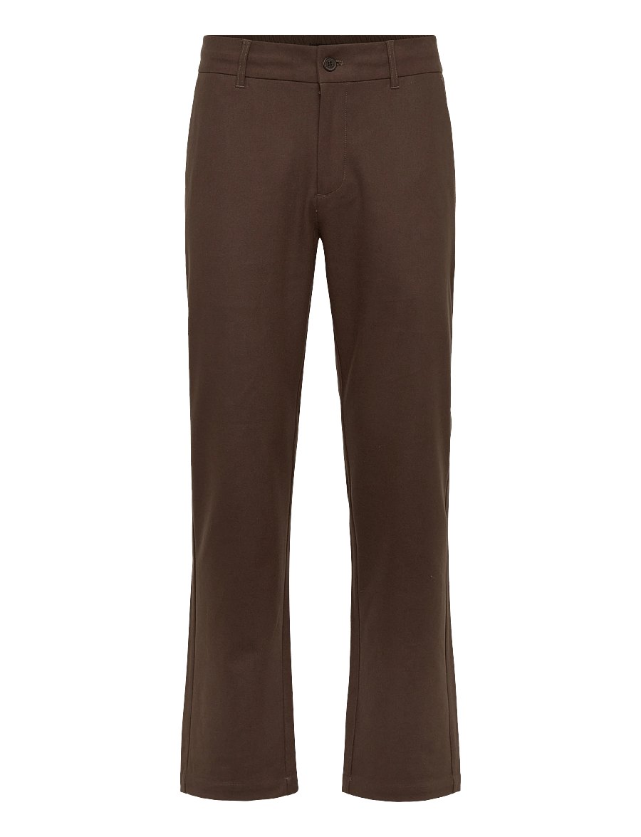 Clean Cut Copenhagen - Barcelona diego pants - vabaajapüksid - brown melangÈ - 1