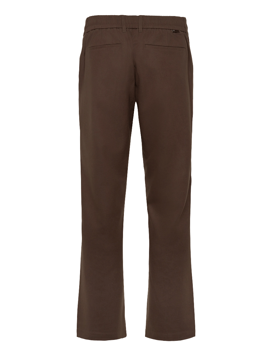 Clean Cut Copenhagen - Barcelona diego pants - vabaajapüksid - brown melangÈ - 2