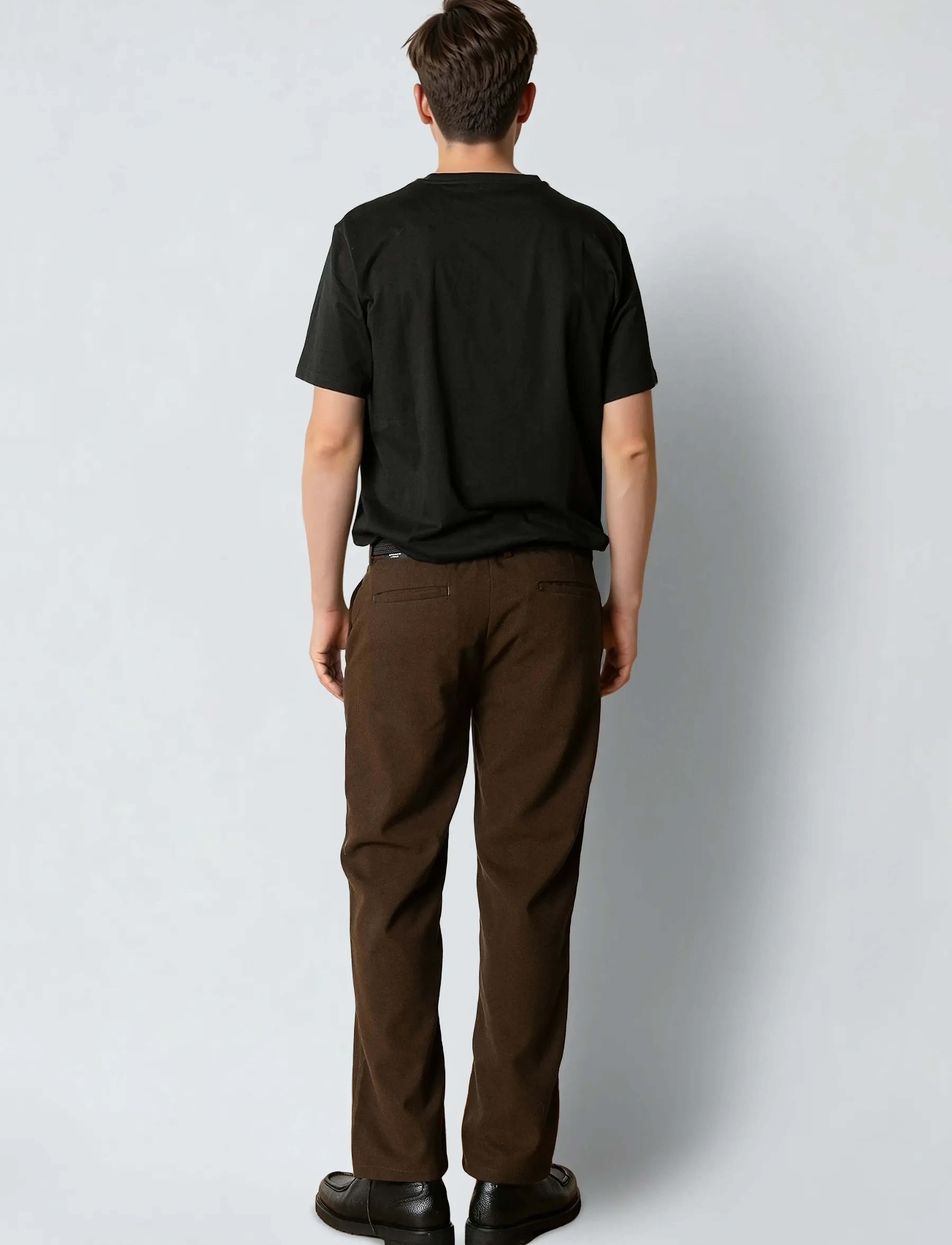Clean Cut Copenhagen - Barcelona diego pants - casual bukser - brown melangÈ - 5