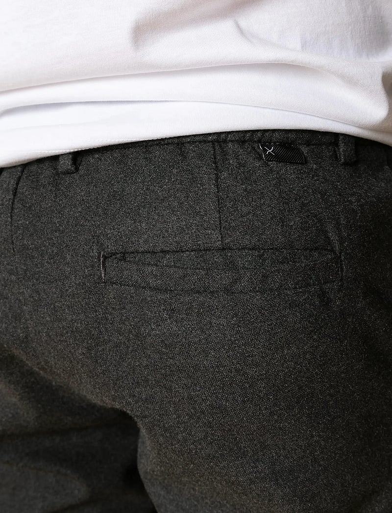 Clean Cut Copenhagen - Barcelona diego pants - leinenhosen - charcoal melange - 3