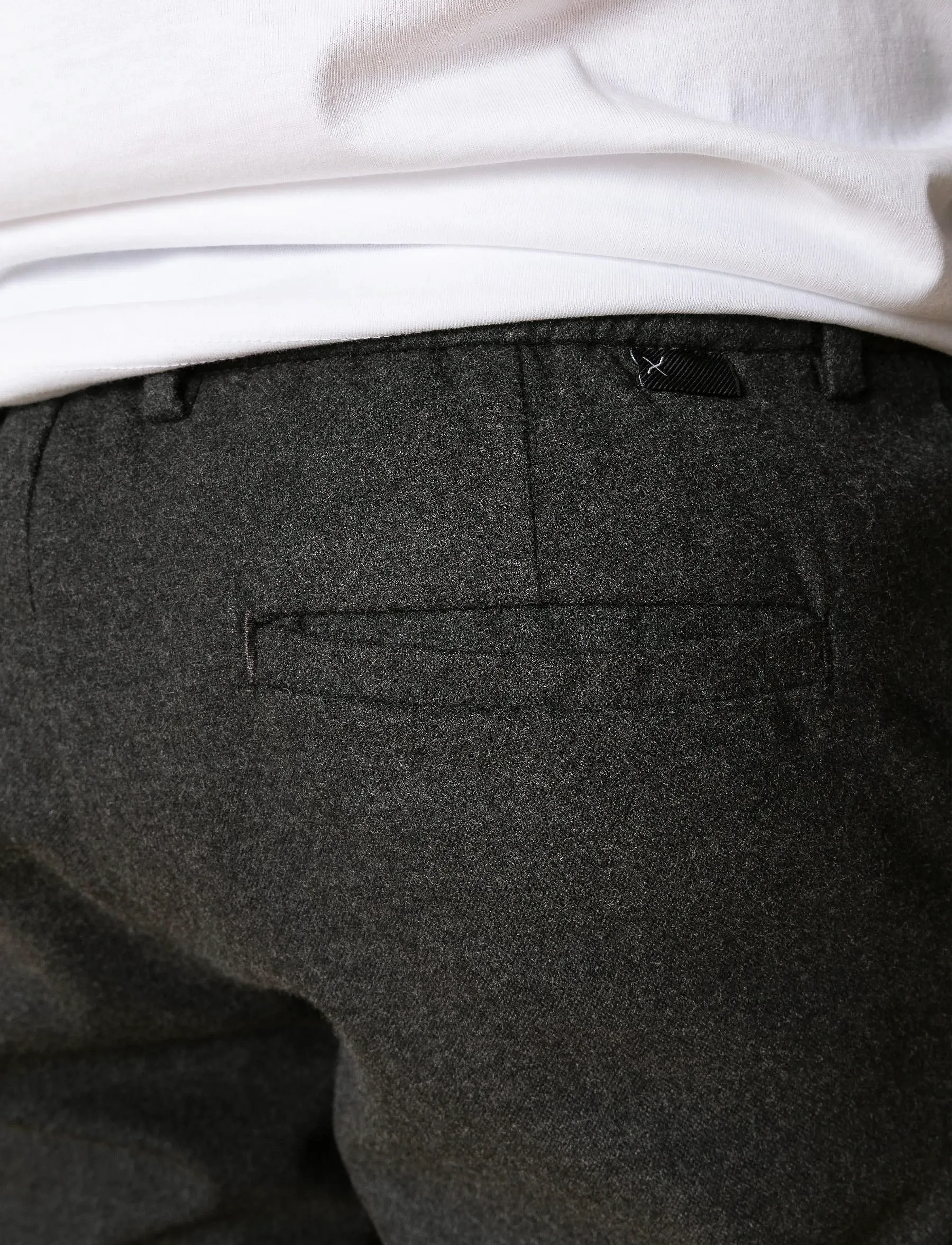 Clean Cut Copenhagen - Barcelona diego pants - casual bukser - charcoal melange - 3