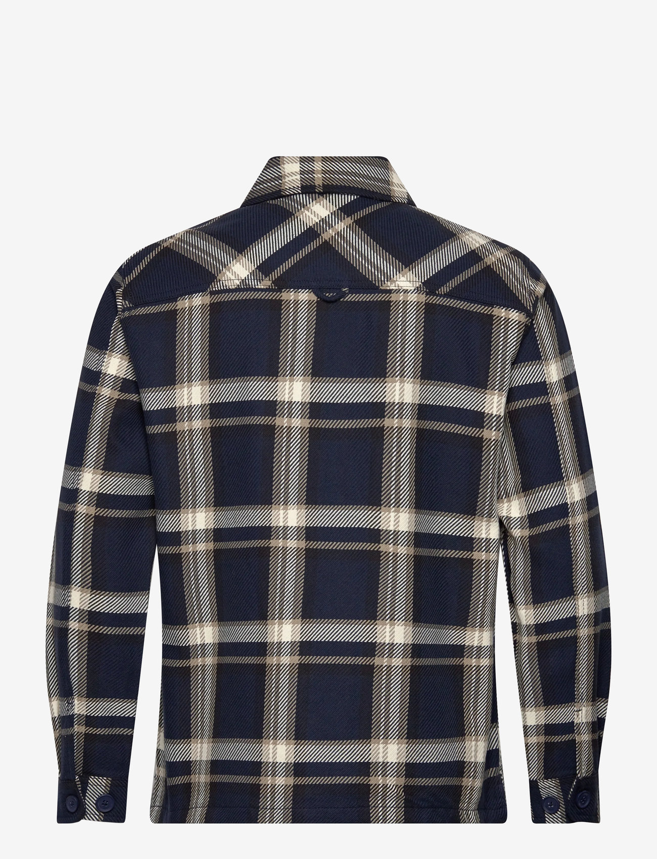 Clean Cut Copenhagen - Asher checked overshirt - kollektioner - navy - 2