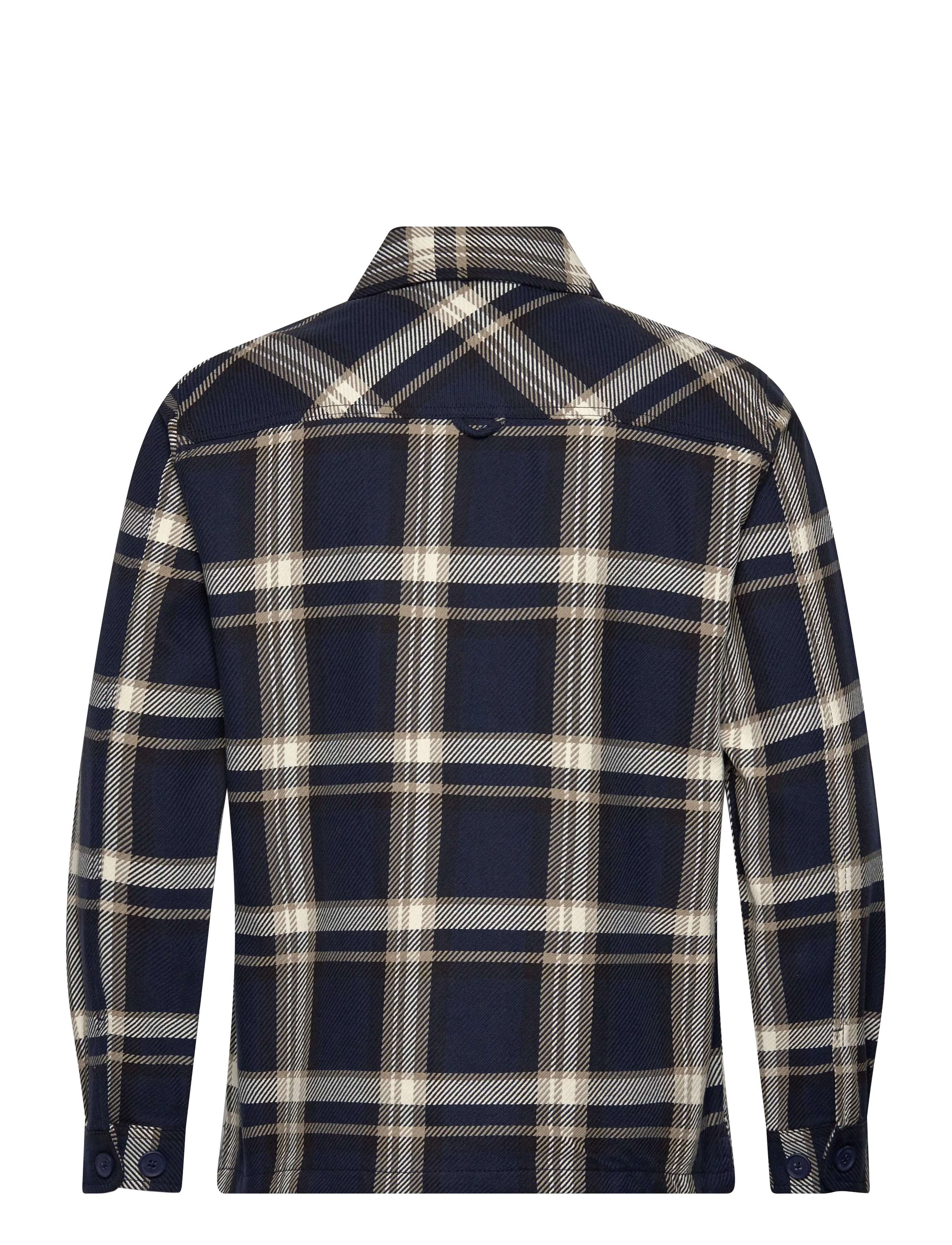 Clean Cut Copenhagen - Asher checked overshirt - collecties - navy - 2