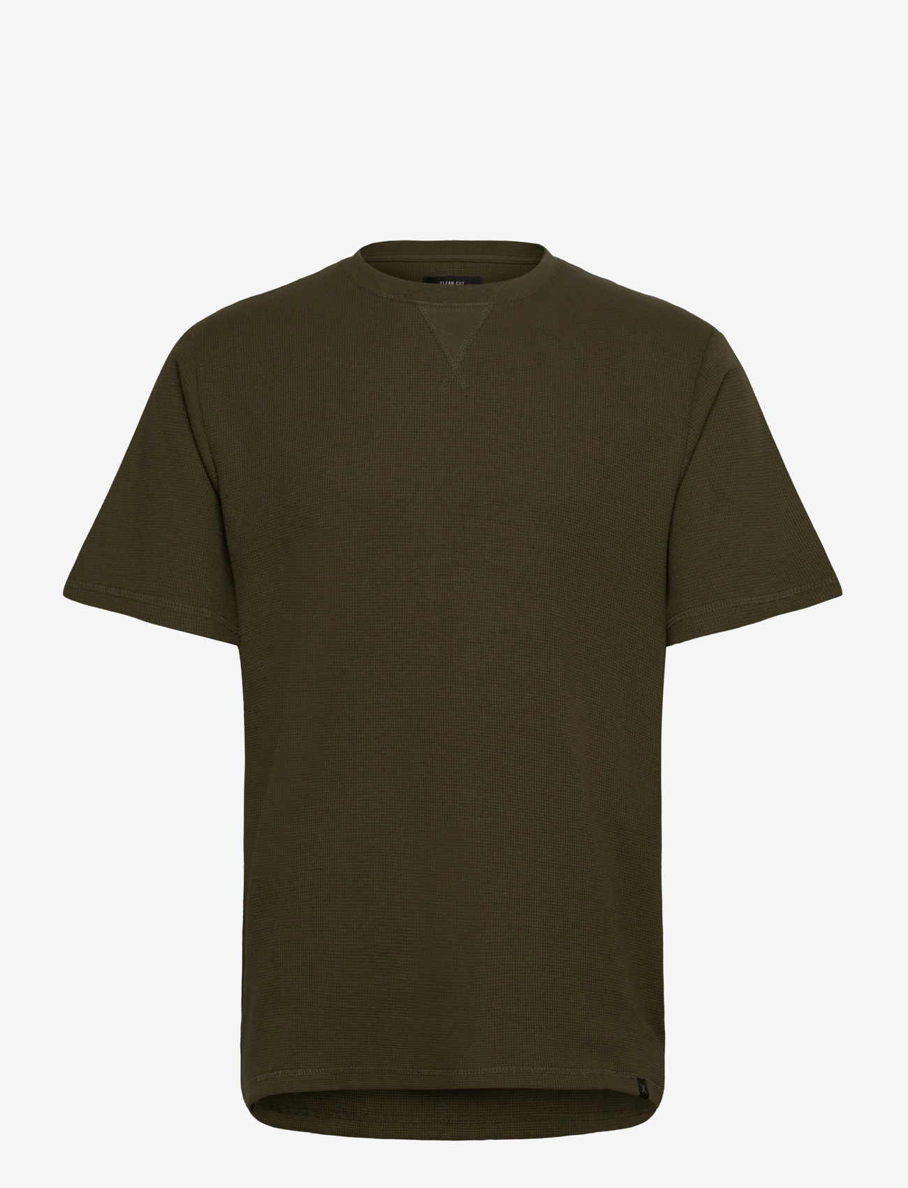 Clean Cut Copenhagen - Enzo t-shirt - kortärmade t-shirts - army - 1
