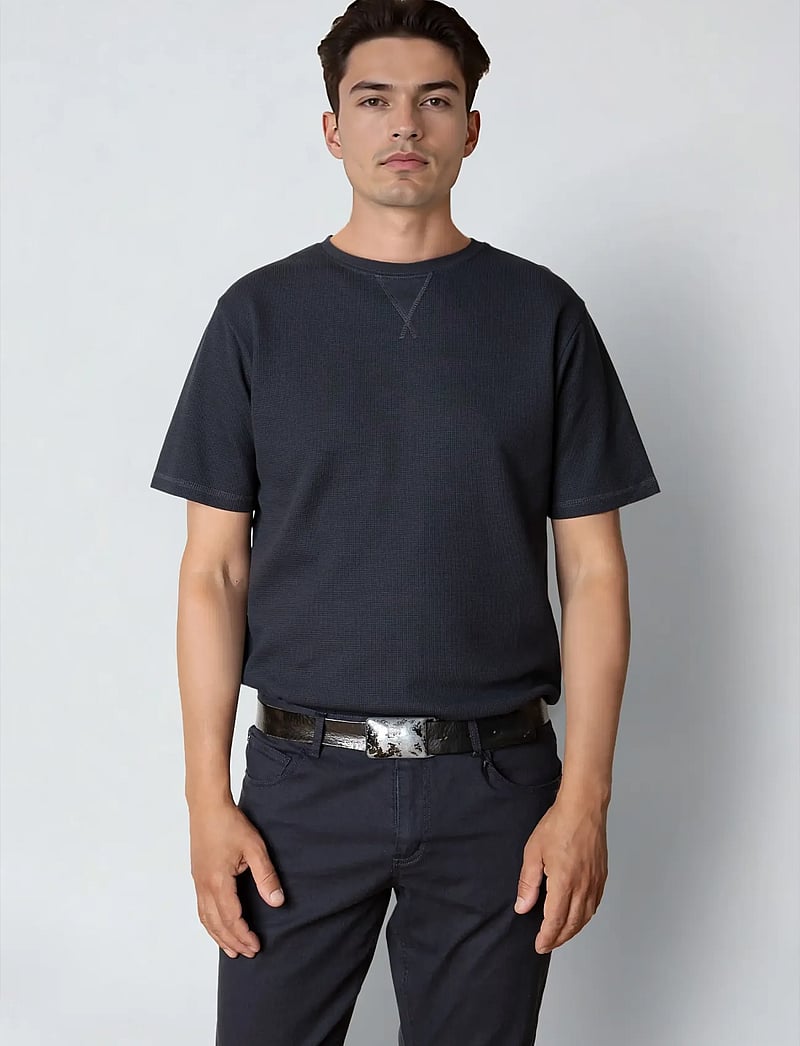 Clean Cut Copenhagen - Enzo t-shirt - kurzärmelig - dark navy - 0