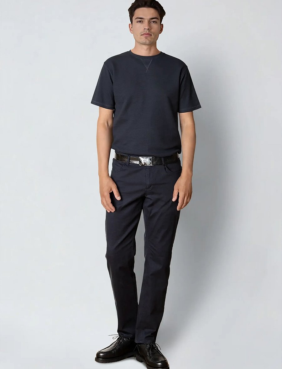 Clean Cut Copenhagen - Enzo t-shirt - kortermede t-skjorter - dark navy - 3