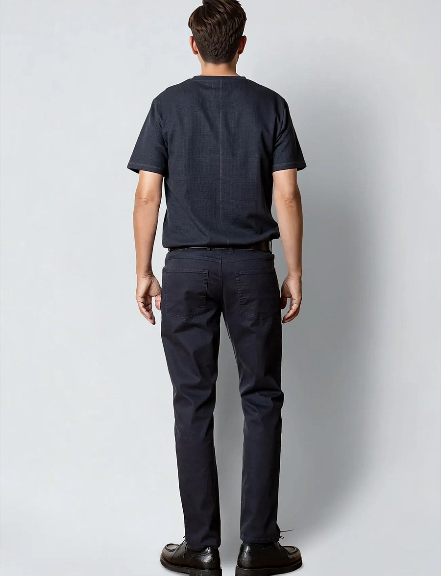 Clean Cut Copenhagen - Enzo t-shirt - kortermede t-skjorter - dark navy - 4