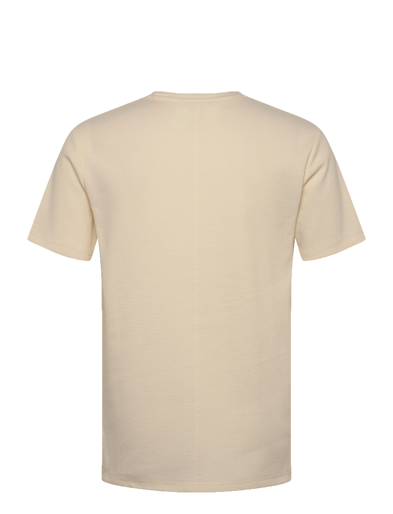 Clean Cut Copenhagen - Enzo t-shirt - kortärmade t-shirts - ecru melange - 2